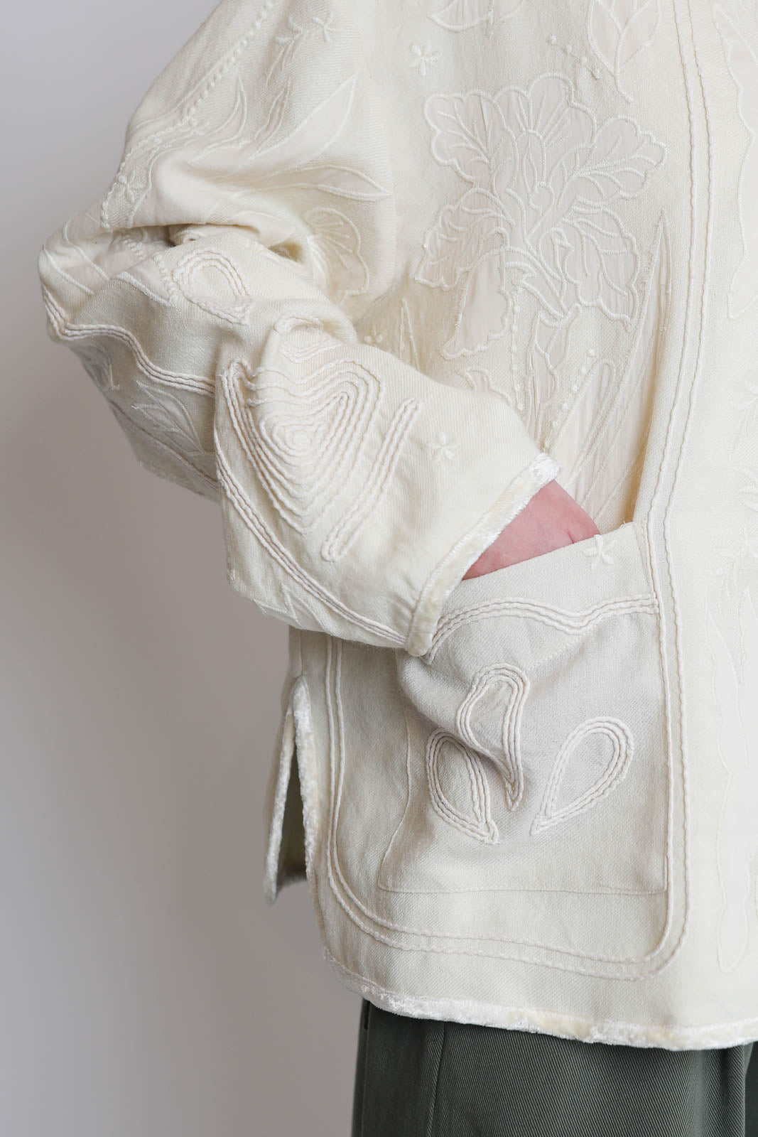 Forte-Forte, Jacke Iris in Avorio