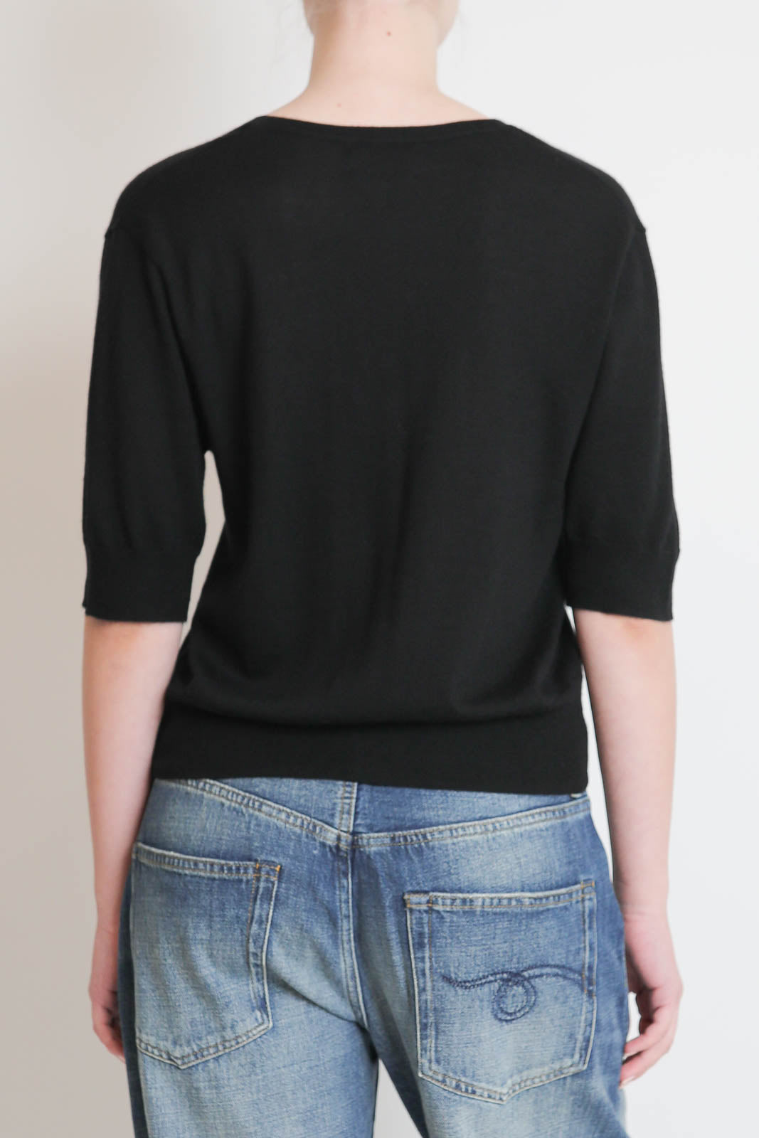 Soft Goat, Pullover Featherlight in Schwarz