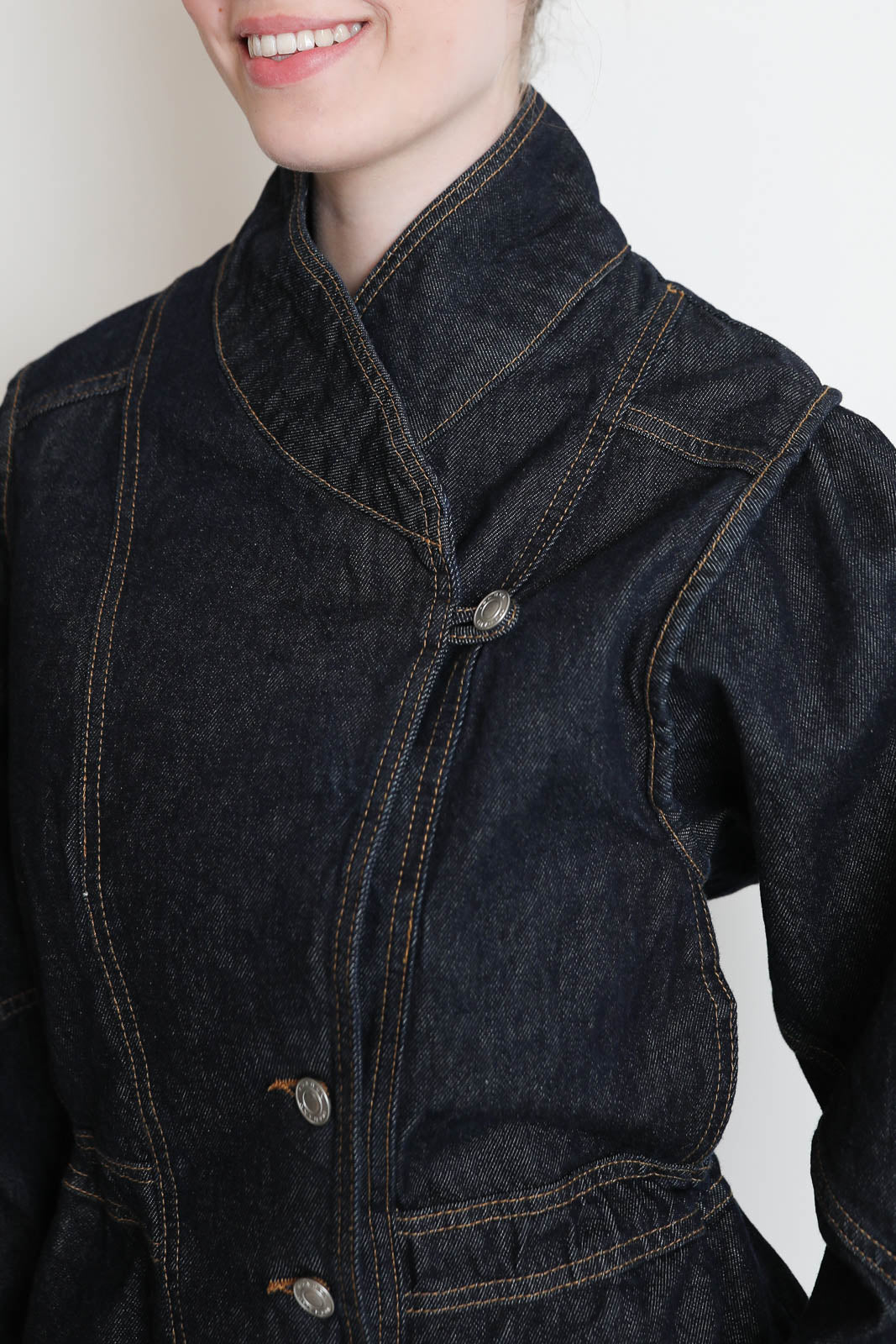 Isabel Marant, Jacke Dolie in Dark Midnight