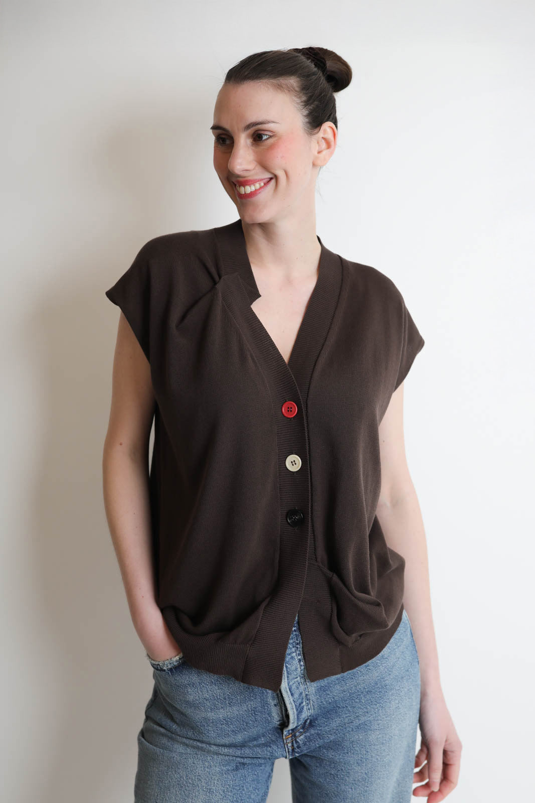 Phisique du Role, Gilet Cold Hand in Beluga Moro