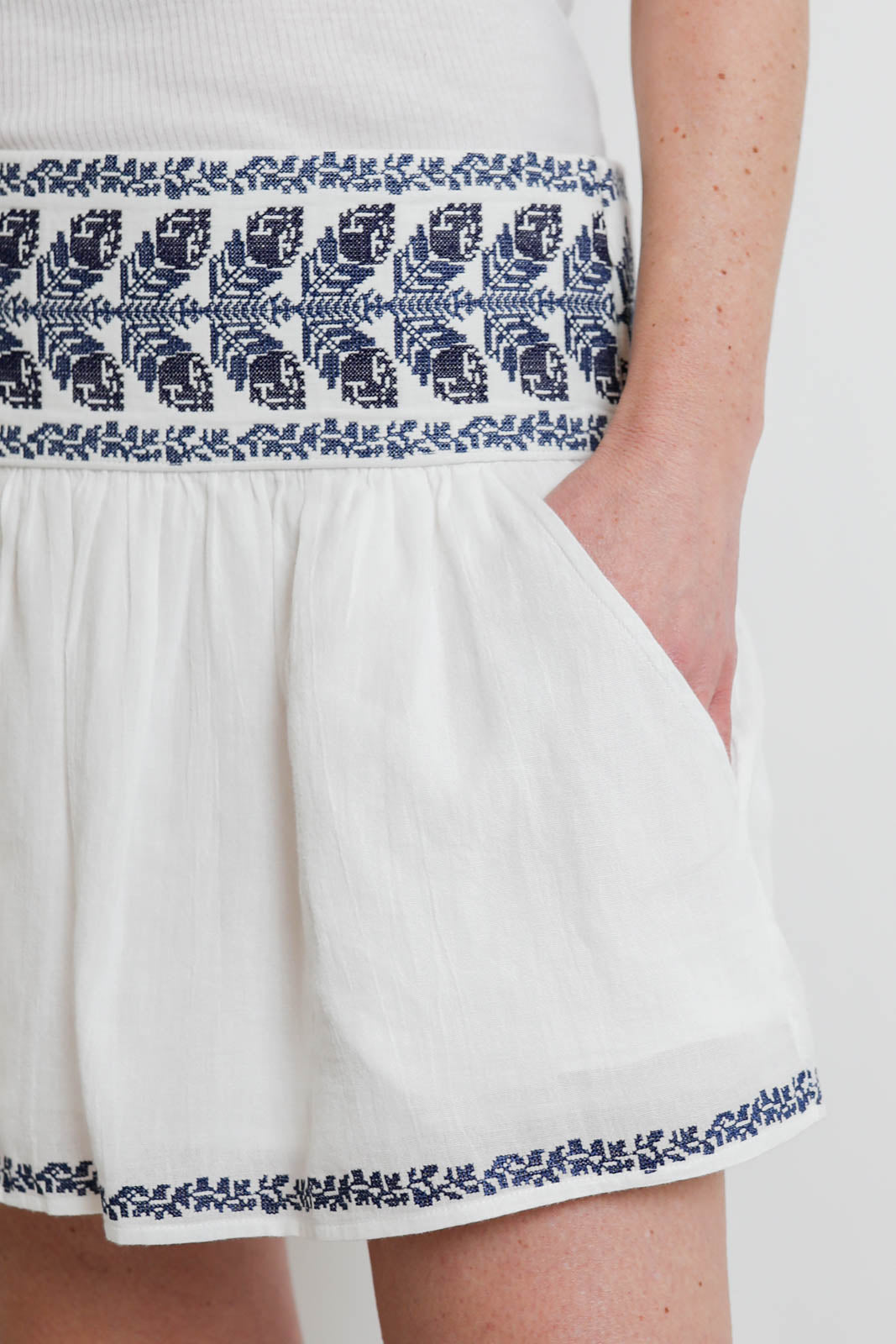 Marant Étoile, Rock Picadilia in Ecru/Blue