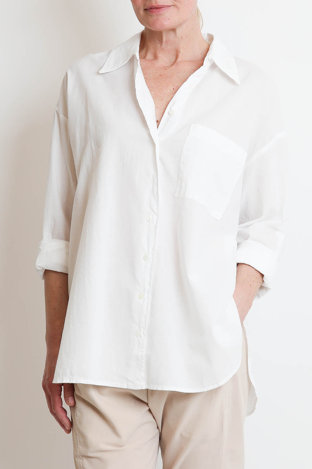 Xirena, Bluse Sydney in Weiss