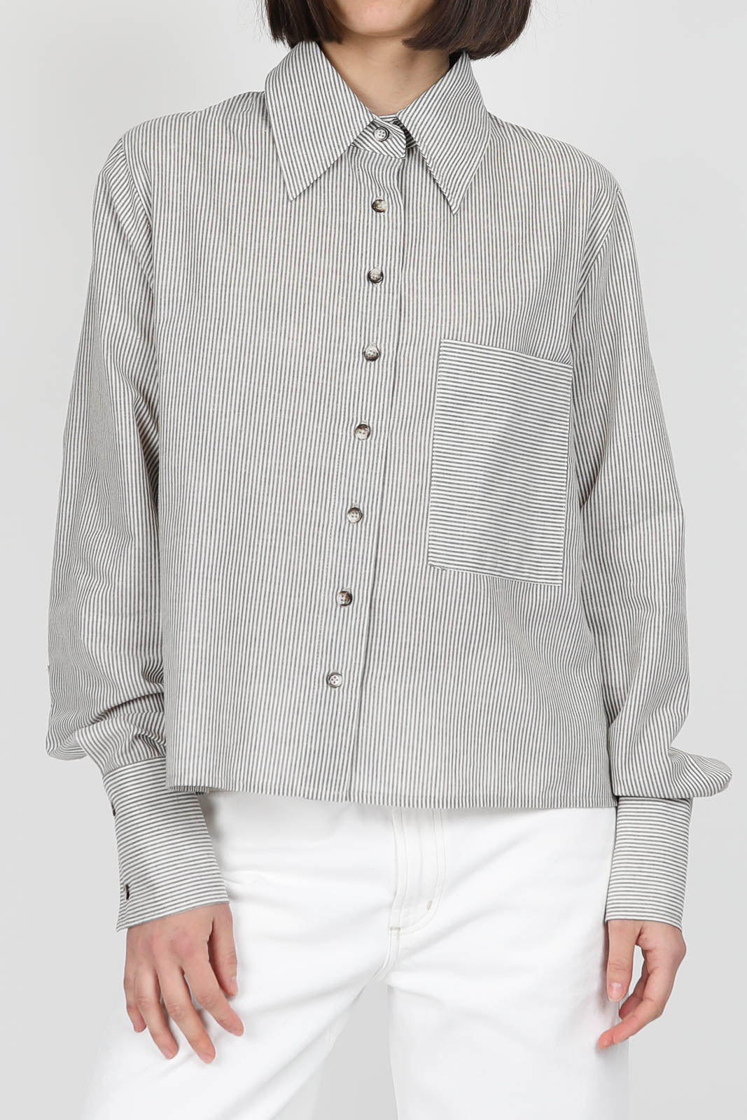 Bluse Kevin in Coffee