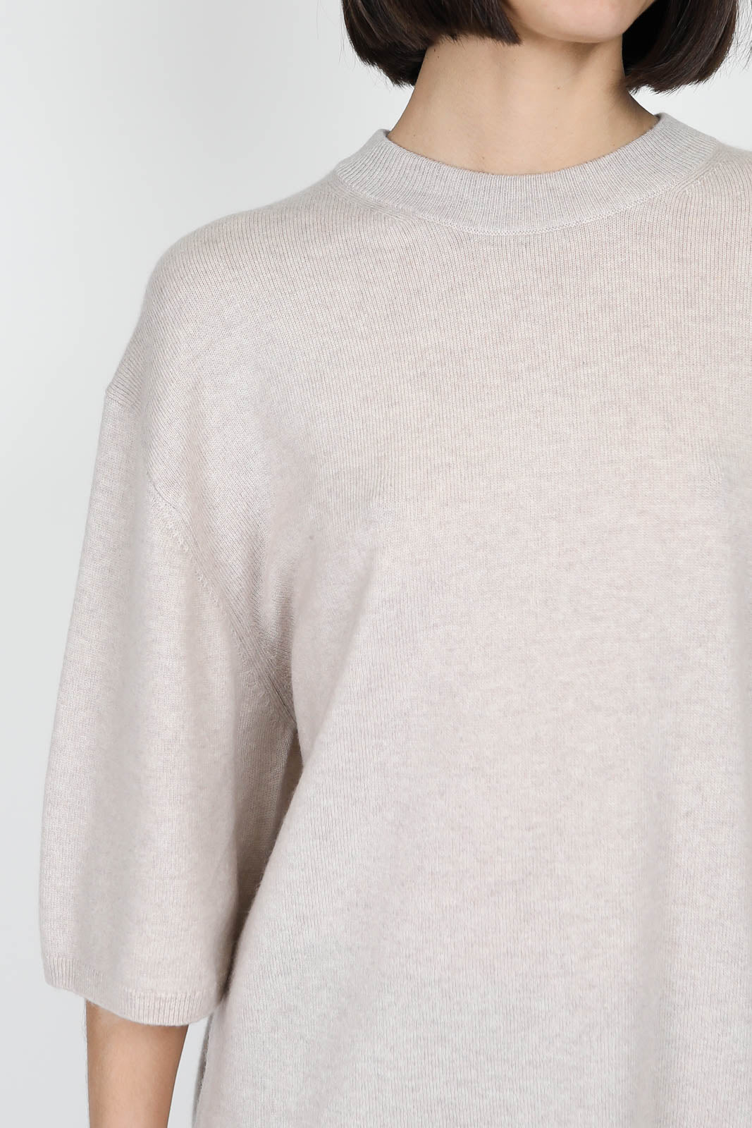 Pullover Easy in Oatmeal Melange