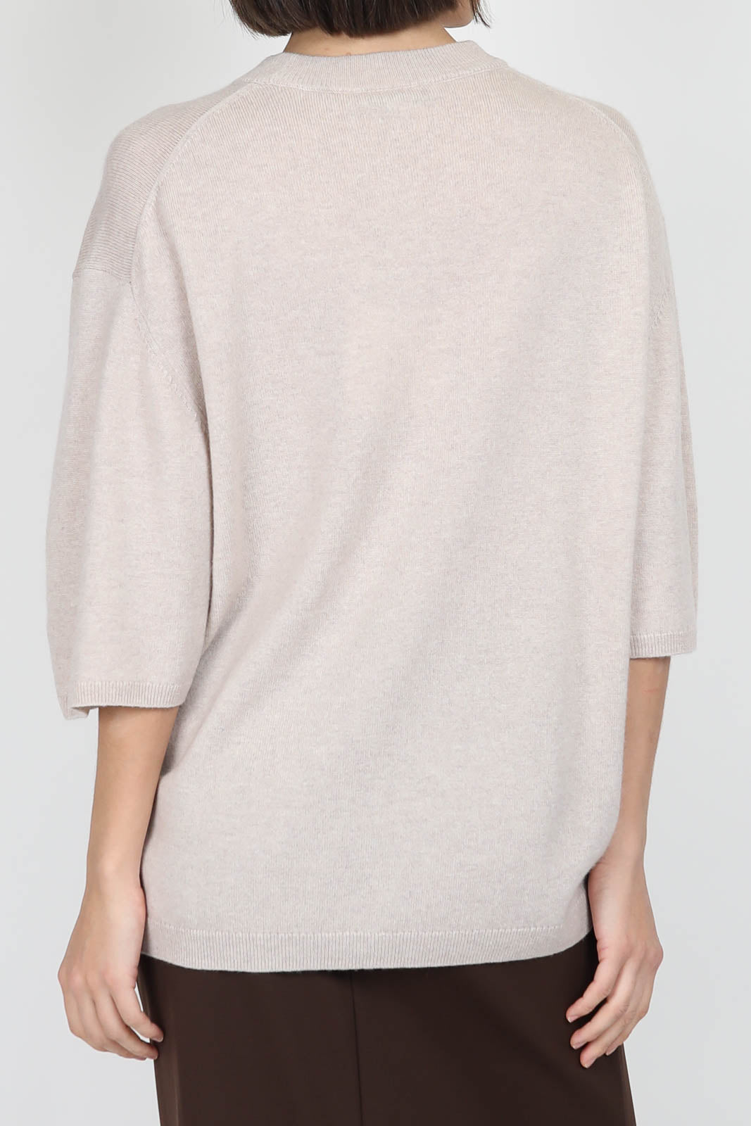 Pullover Easy in Oatmeal Melange