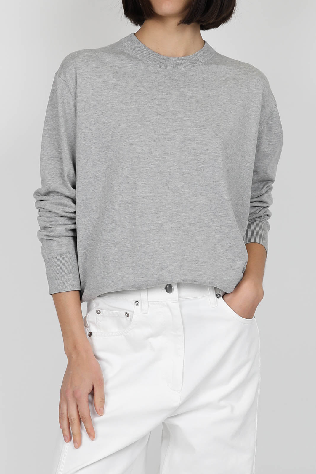 Pullover Perfect in Heather Grey