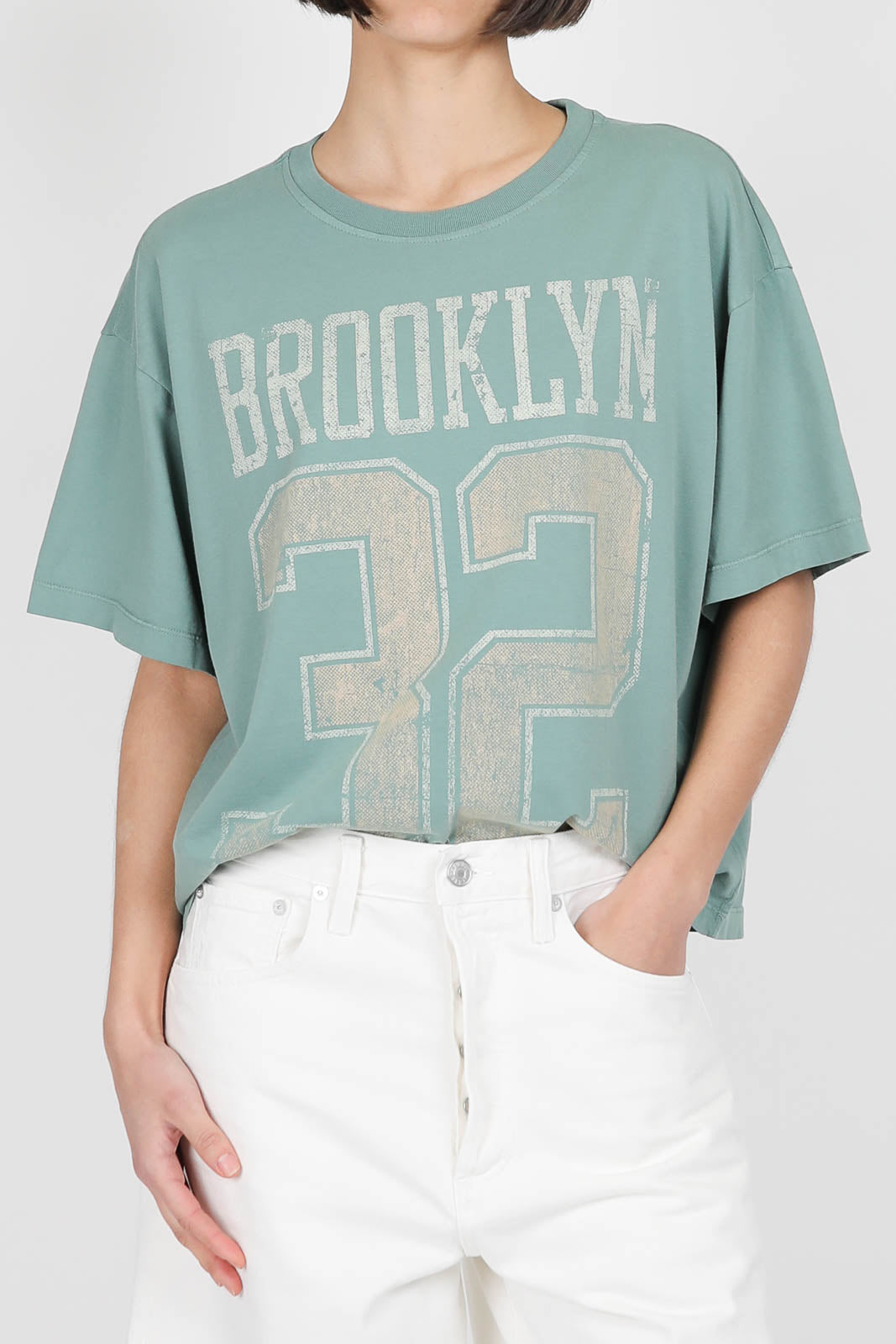 T-Shirt Brooklyn in Malachite Green