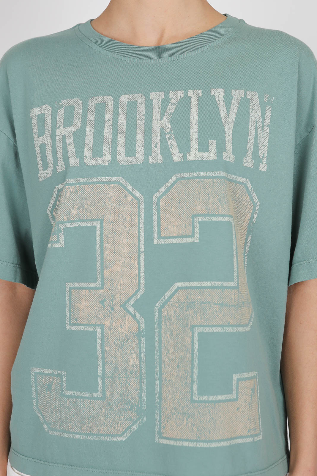 T-Shirt Brooklyn in Malachite Green