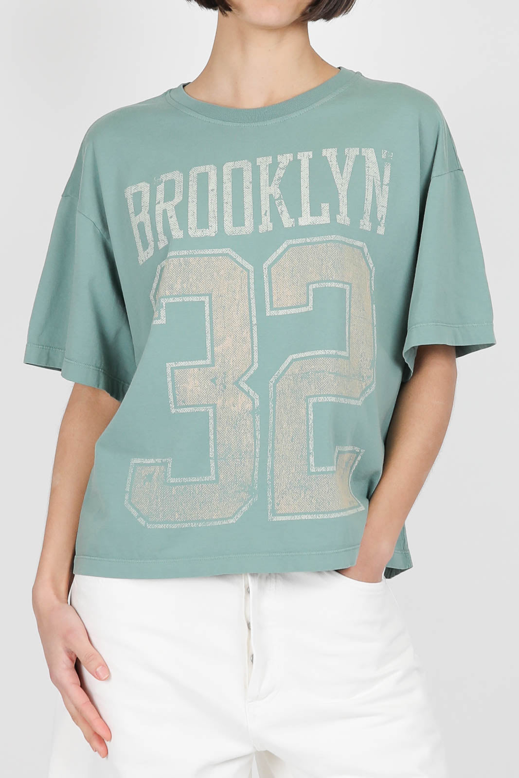 T-Shirt Brooklyn in Malachite Green
