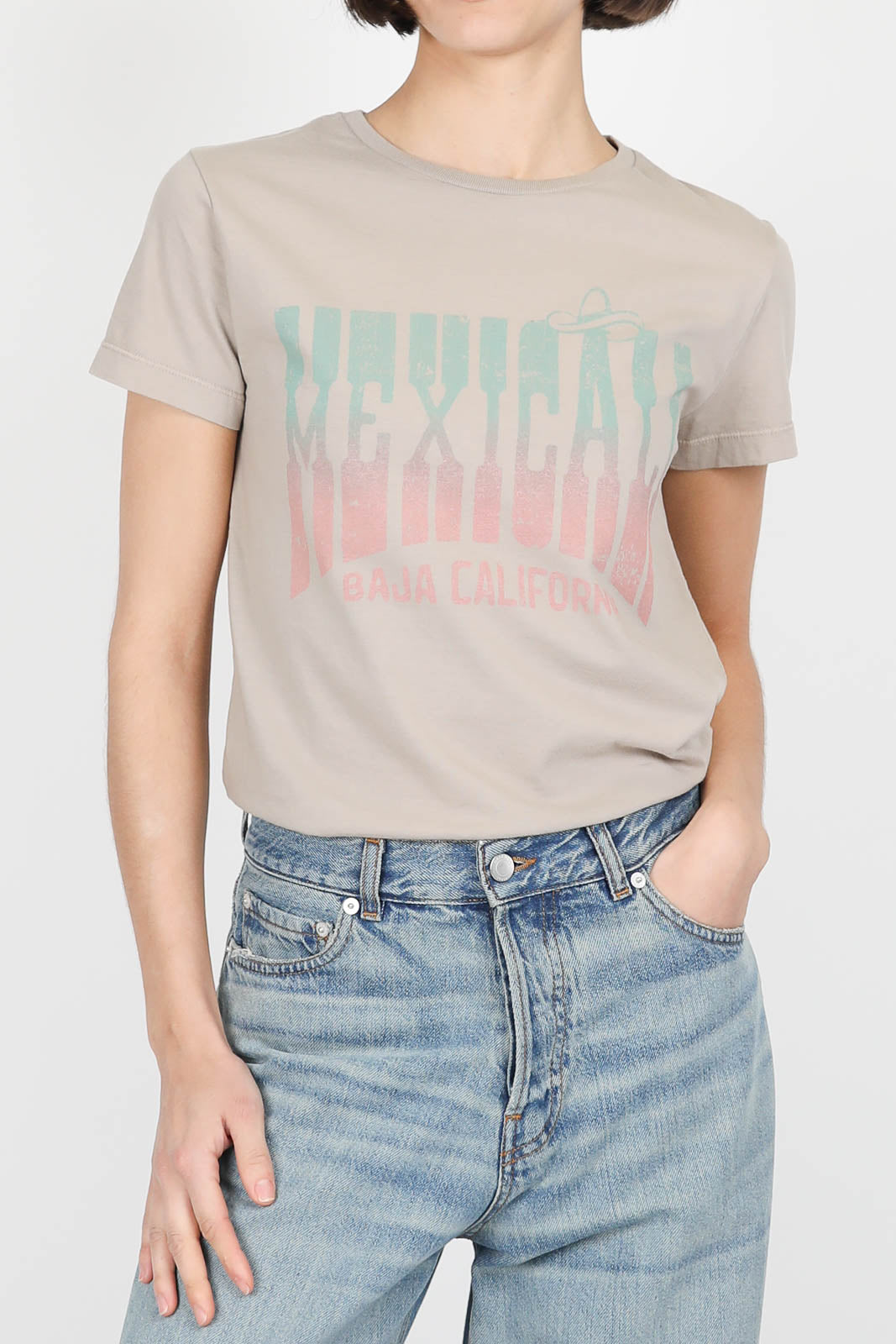 T-Shirt Mexicali in Gravel