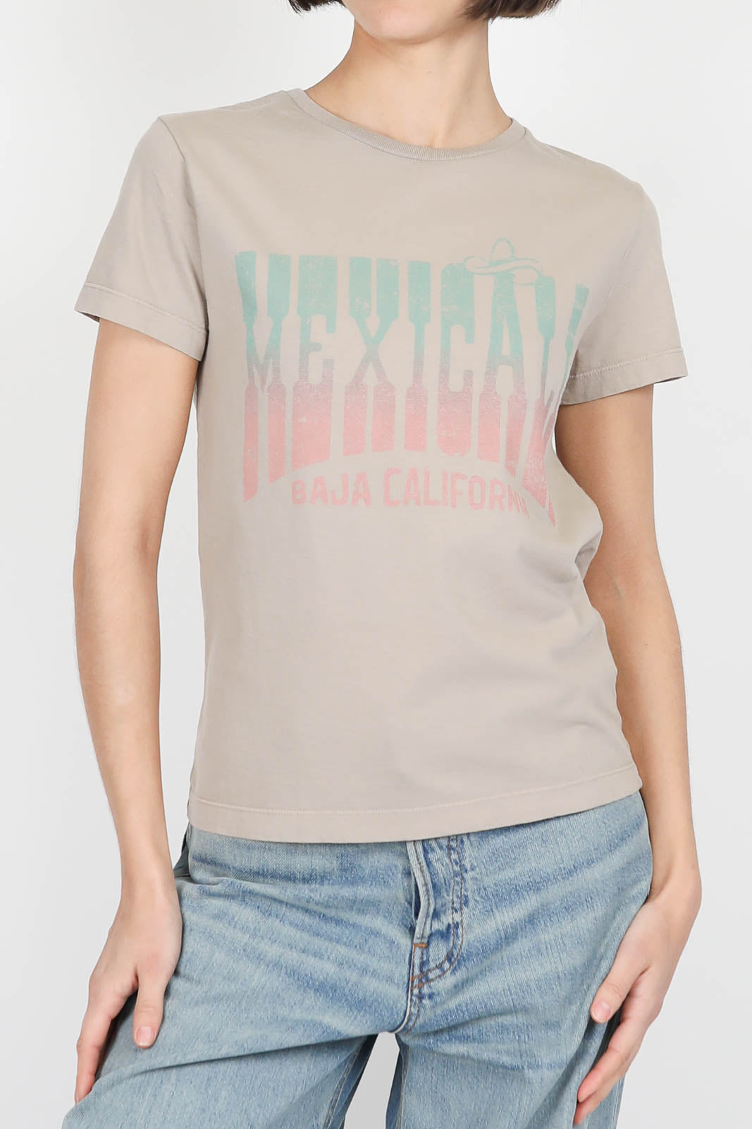 T-Shirt Mexicali in Gravel