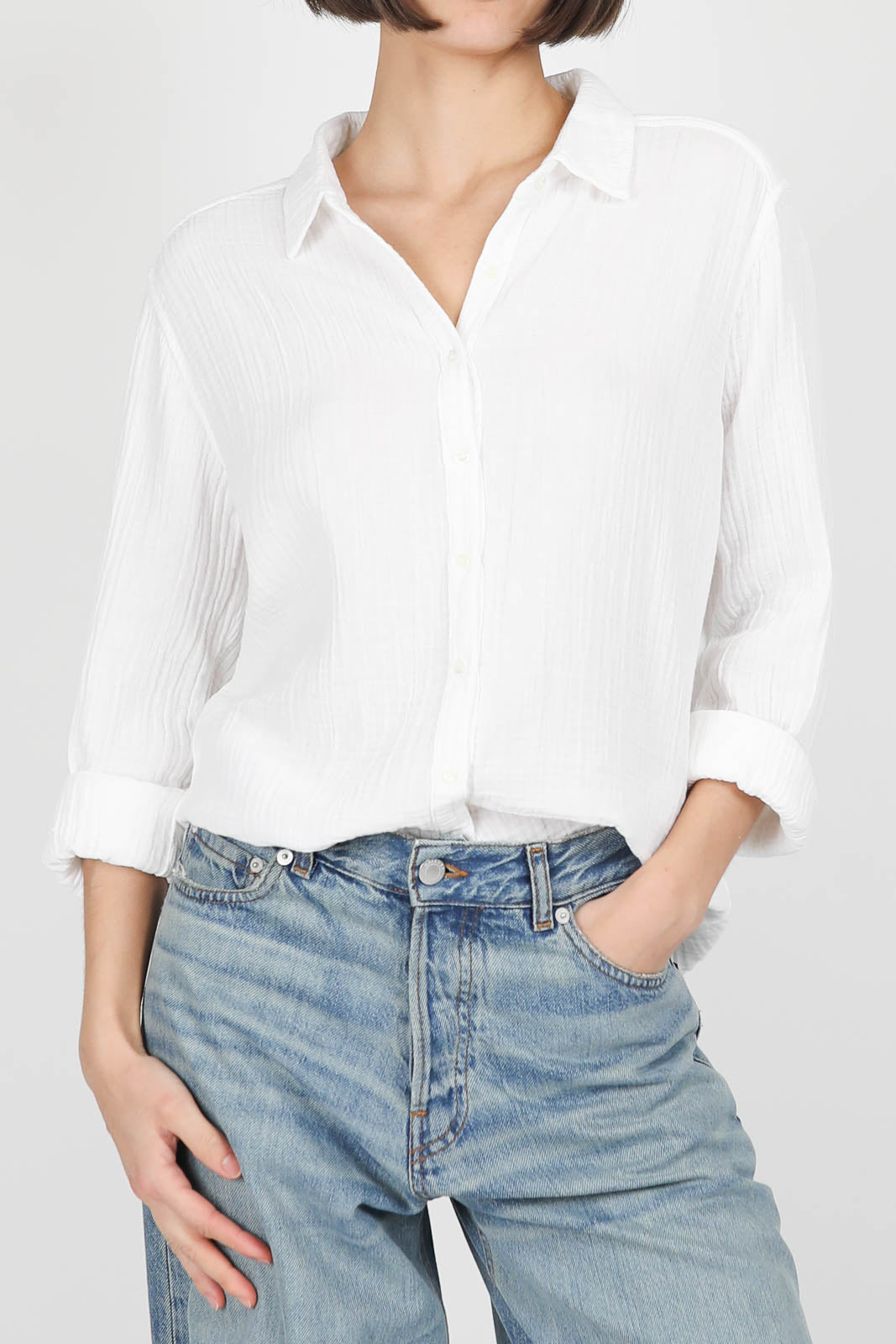 Bluse Scout in Weiss