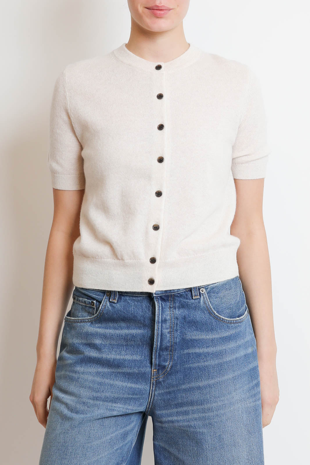 Lisa Yang, Cardigan Marene in Oat