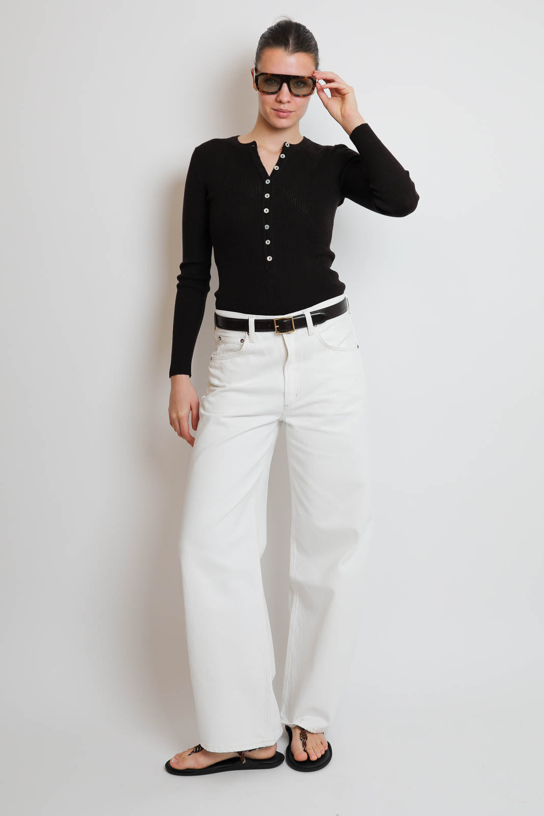 Nackiye, Pullover Insider in Bitter Choco