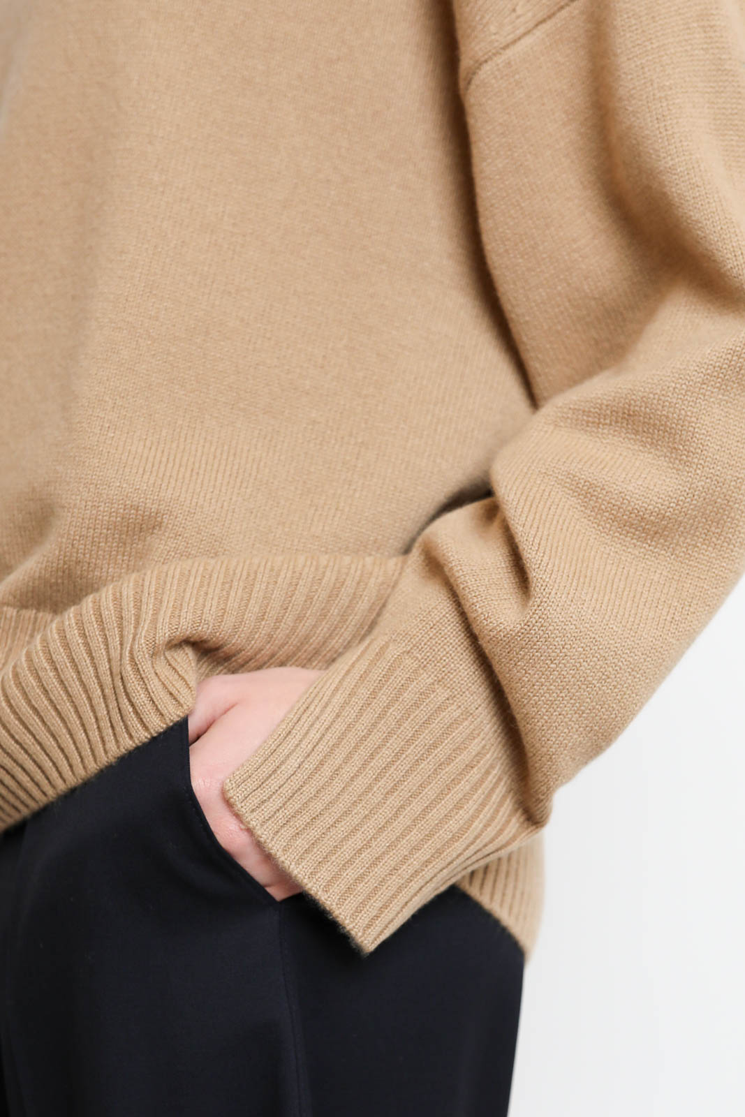 Loulou de Saison, Pullover Anton in Camel