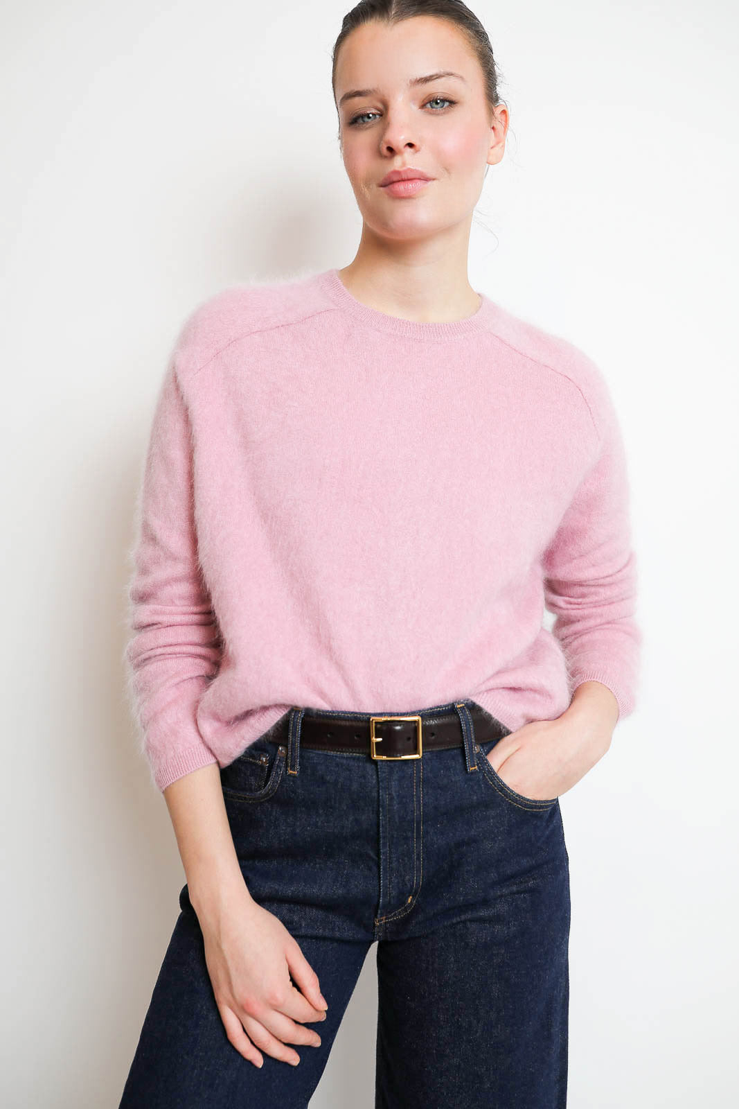 Lisa Yang, Pullover Lexia in Petal Brushed