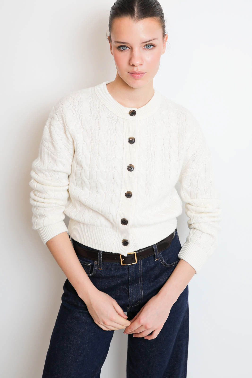 Lisa Yang, Cardigan Cassie in Cream