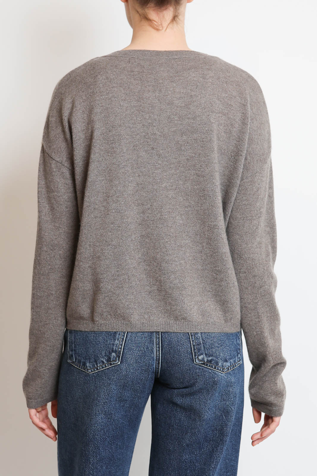 Lisa Yang, Cardigan Abby in Truffle