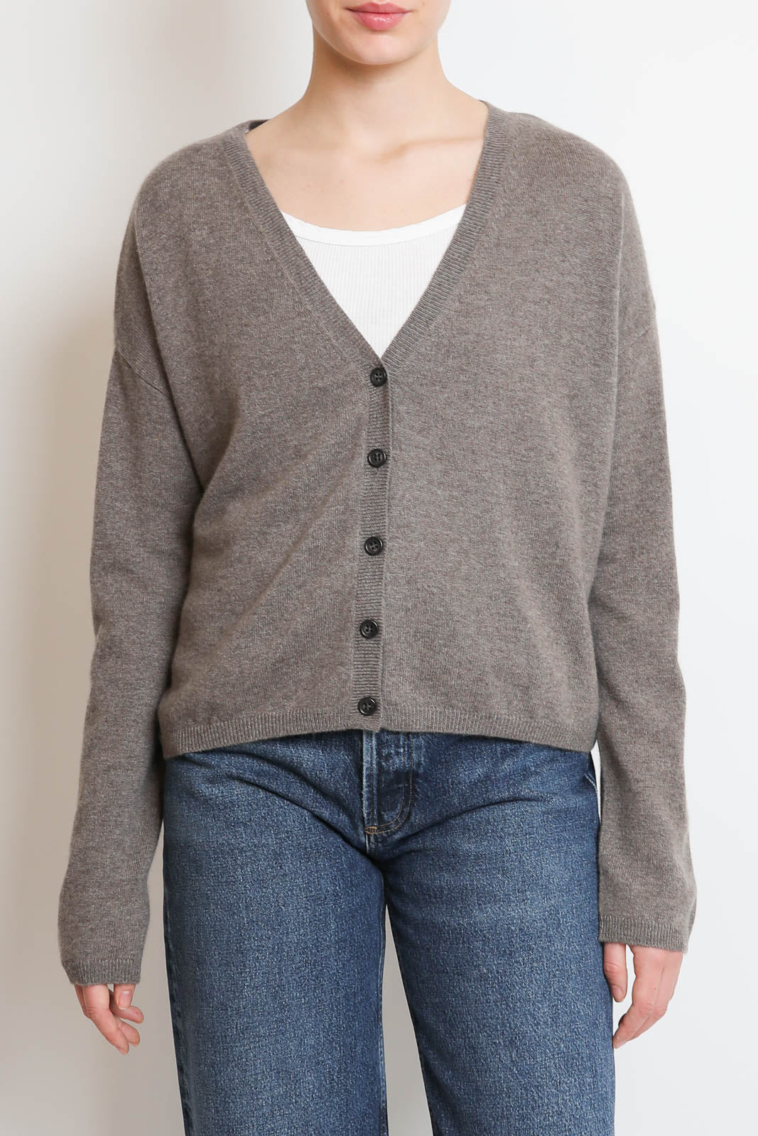 Lisa Yang, Cardigan Abby in Truffle