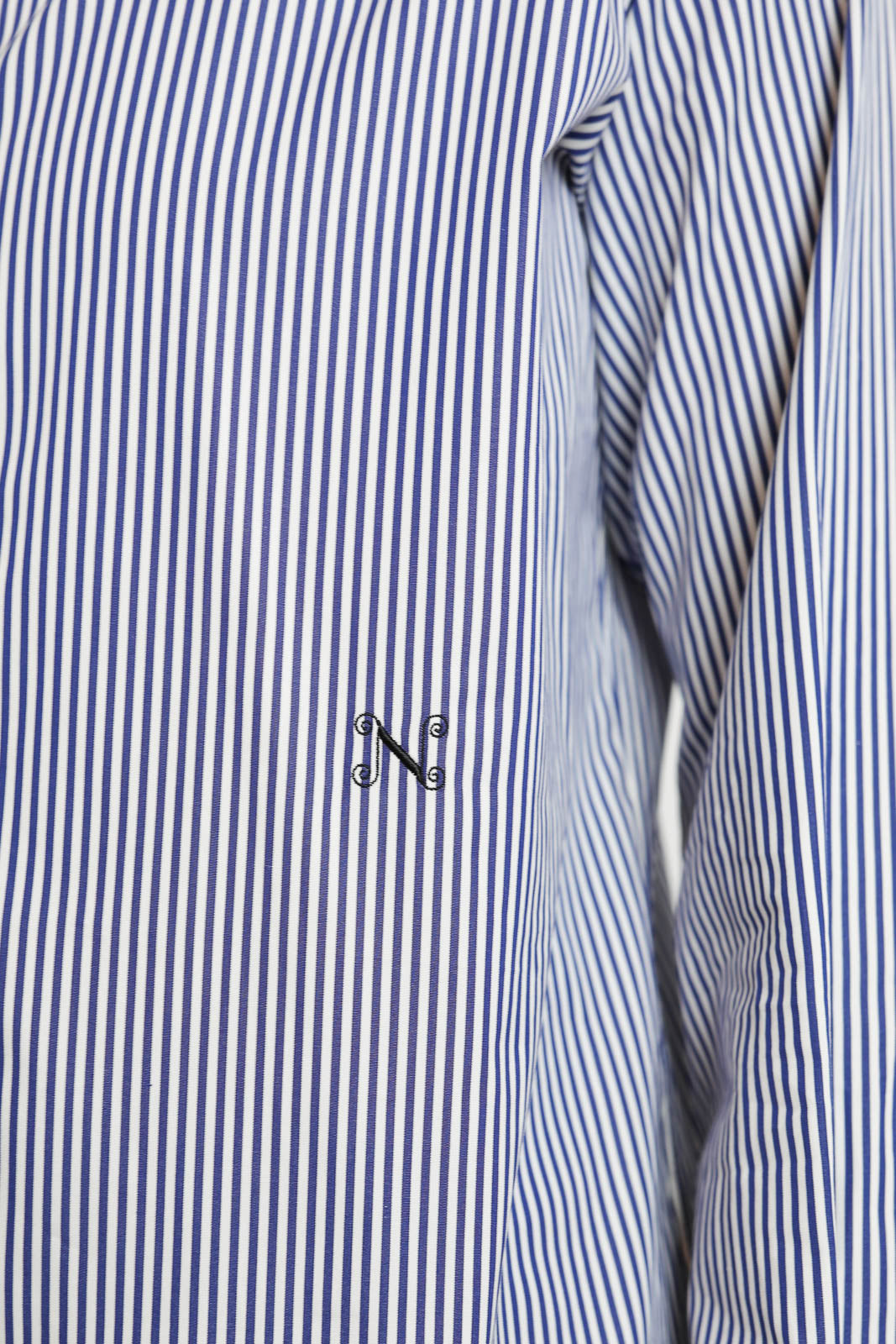 Nackiye, Bluse Saville in Navy Stripe