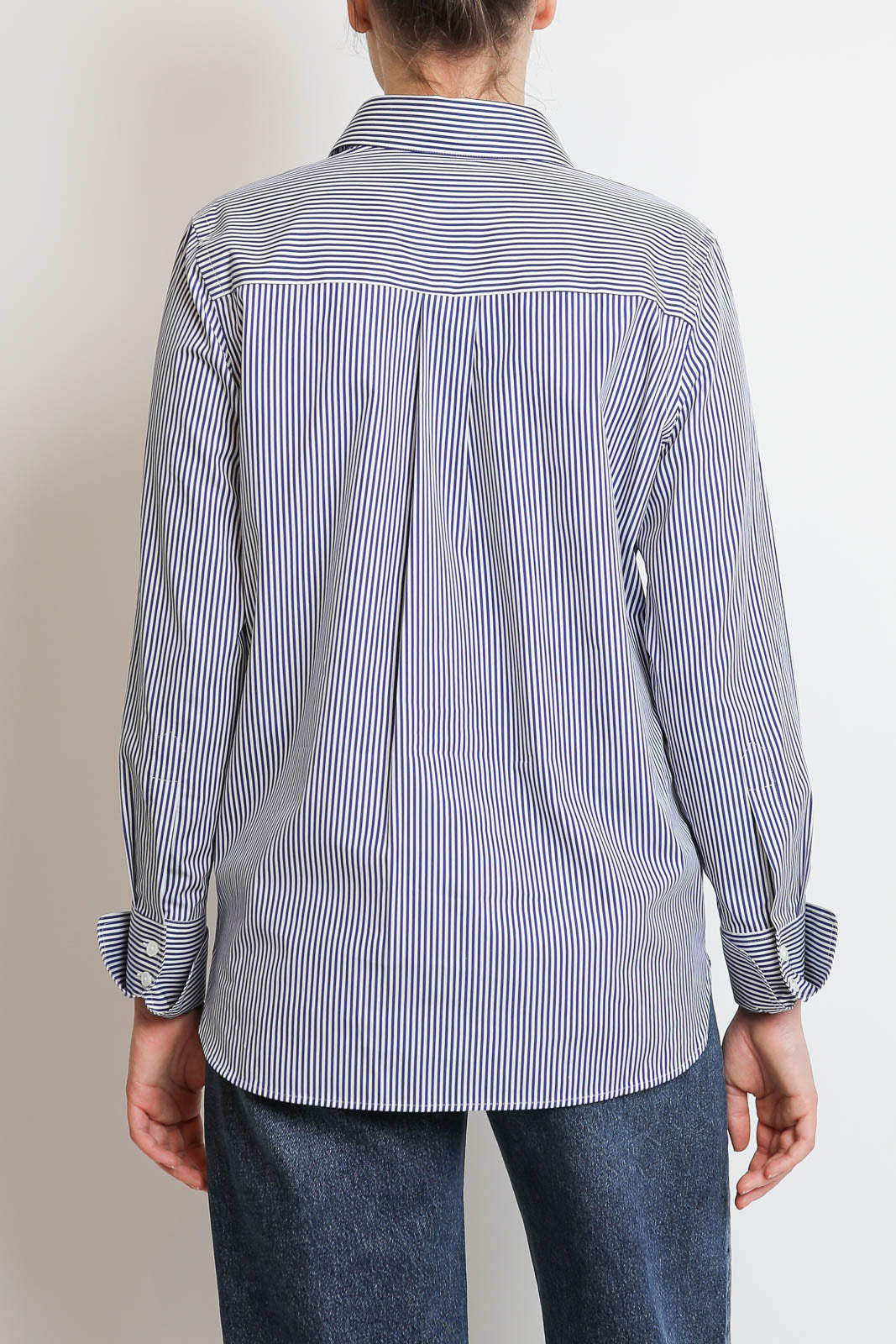 Nackiye, Bluse Saville in Navy Stripe