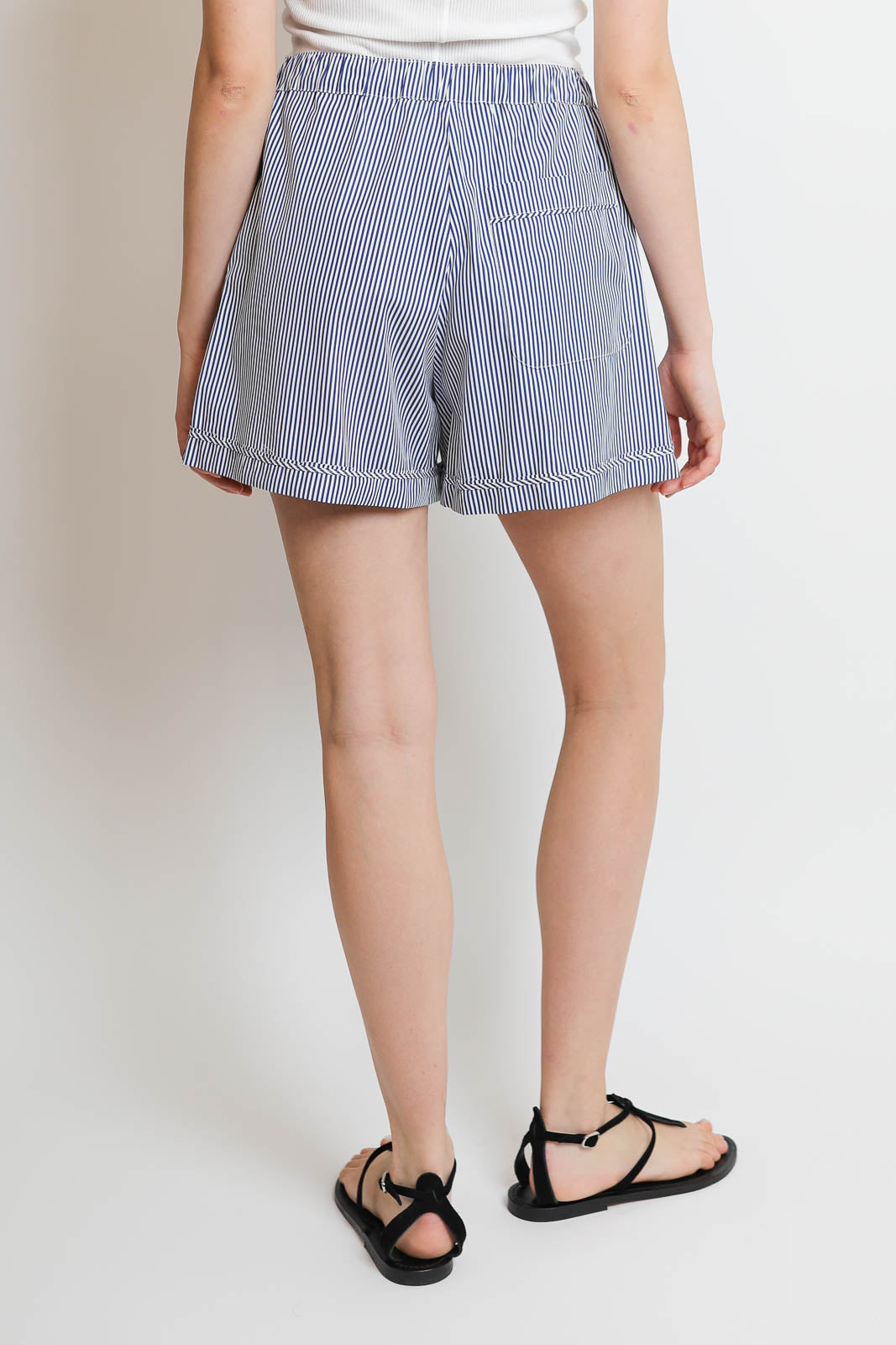 Nackiye, Shorts Drawer in Navy Stripe