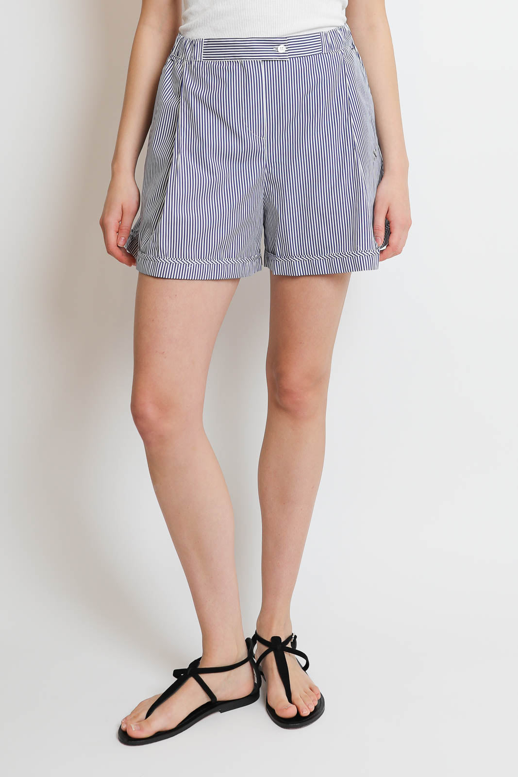 Nackiye, Shorts Drawer in Navy Stripe