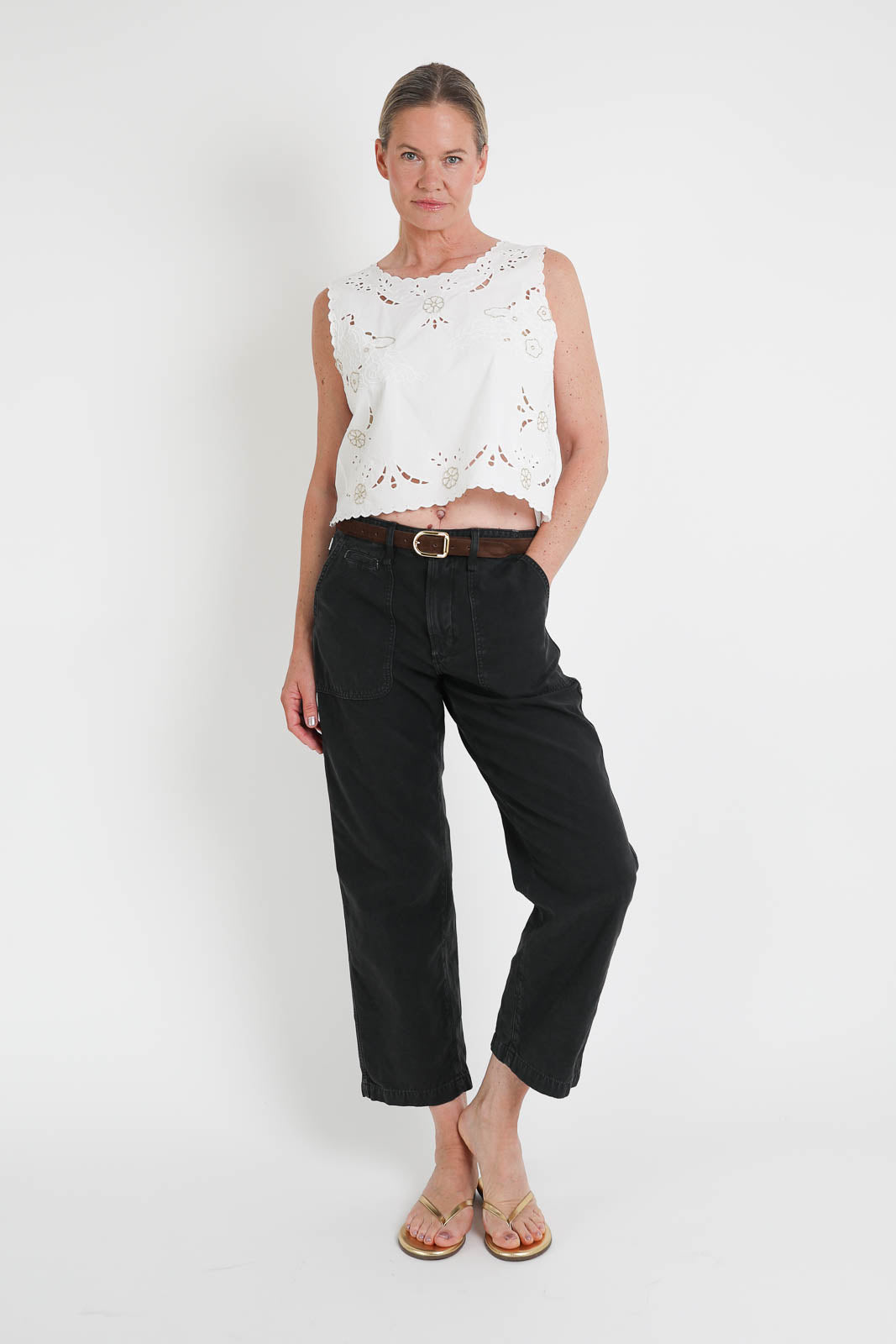 Citizens of Humanity, Hose Winslow Utility in Washed Black
