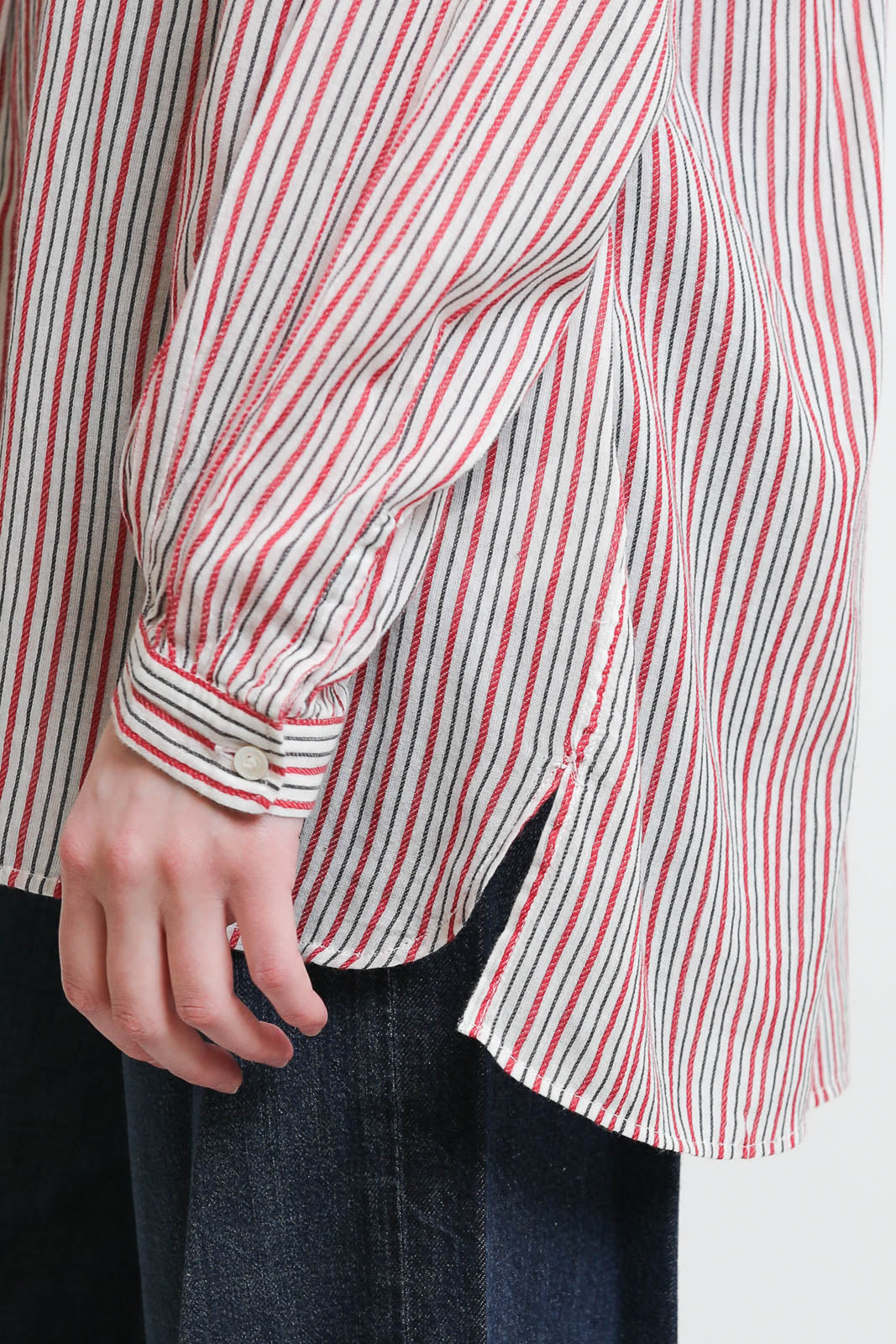 Marant Etoile, Bluse Sapha in Ecru/Red