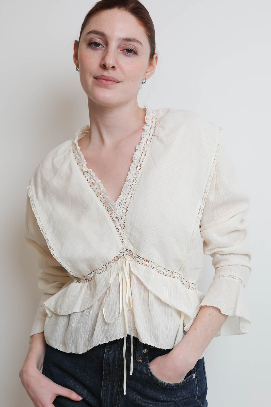 Marant Etoile, Bluse Damienne in Ecru