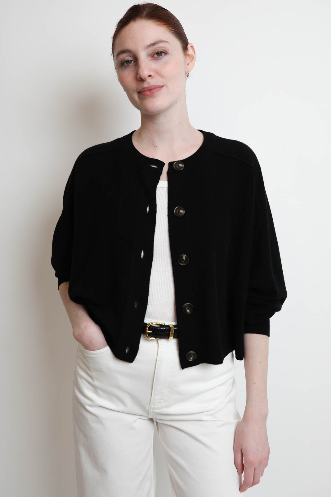 Vanessa Bruno, Douve cardigan in black