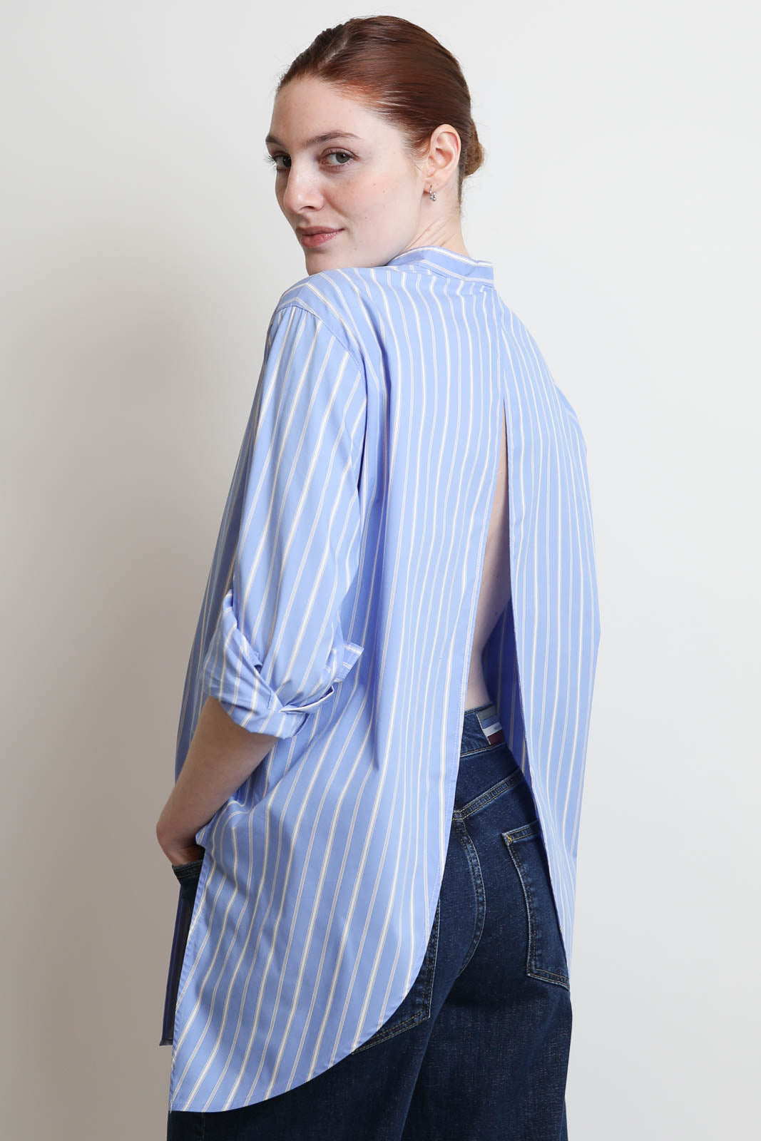 Vanessa Bruno, Bluse Feline in Blau