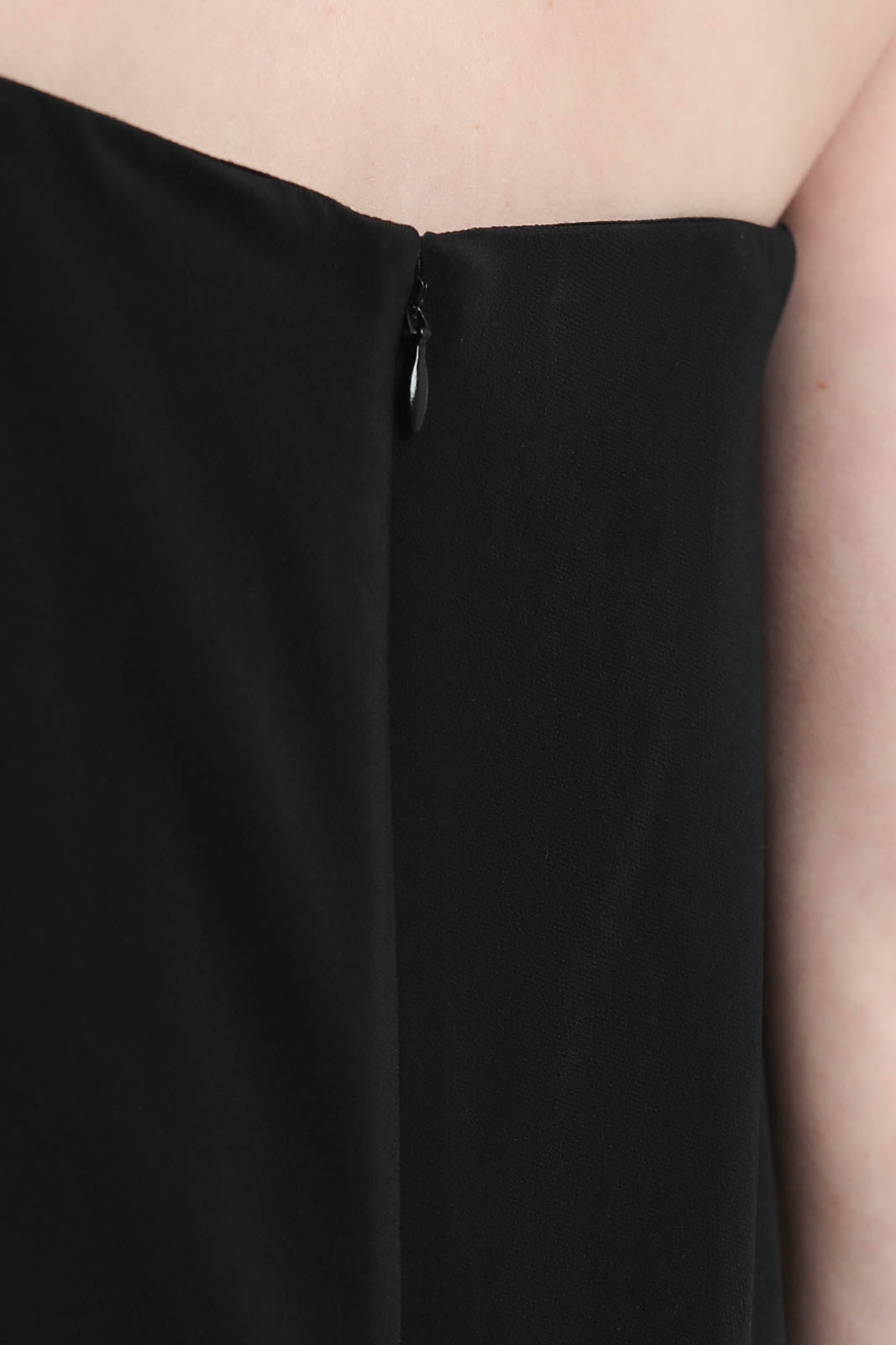 CO, Kleid Strapless in Schwarz