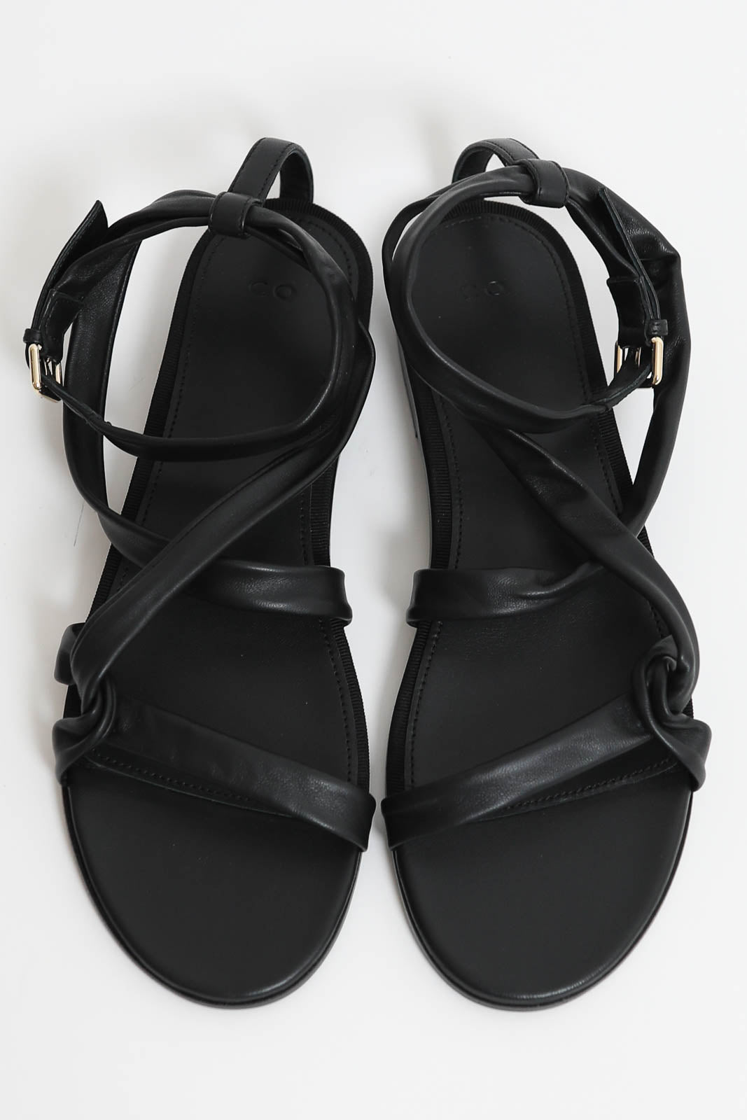 CO, Sandalen Asymmetric Gladiator in Schwarz
