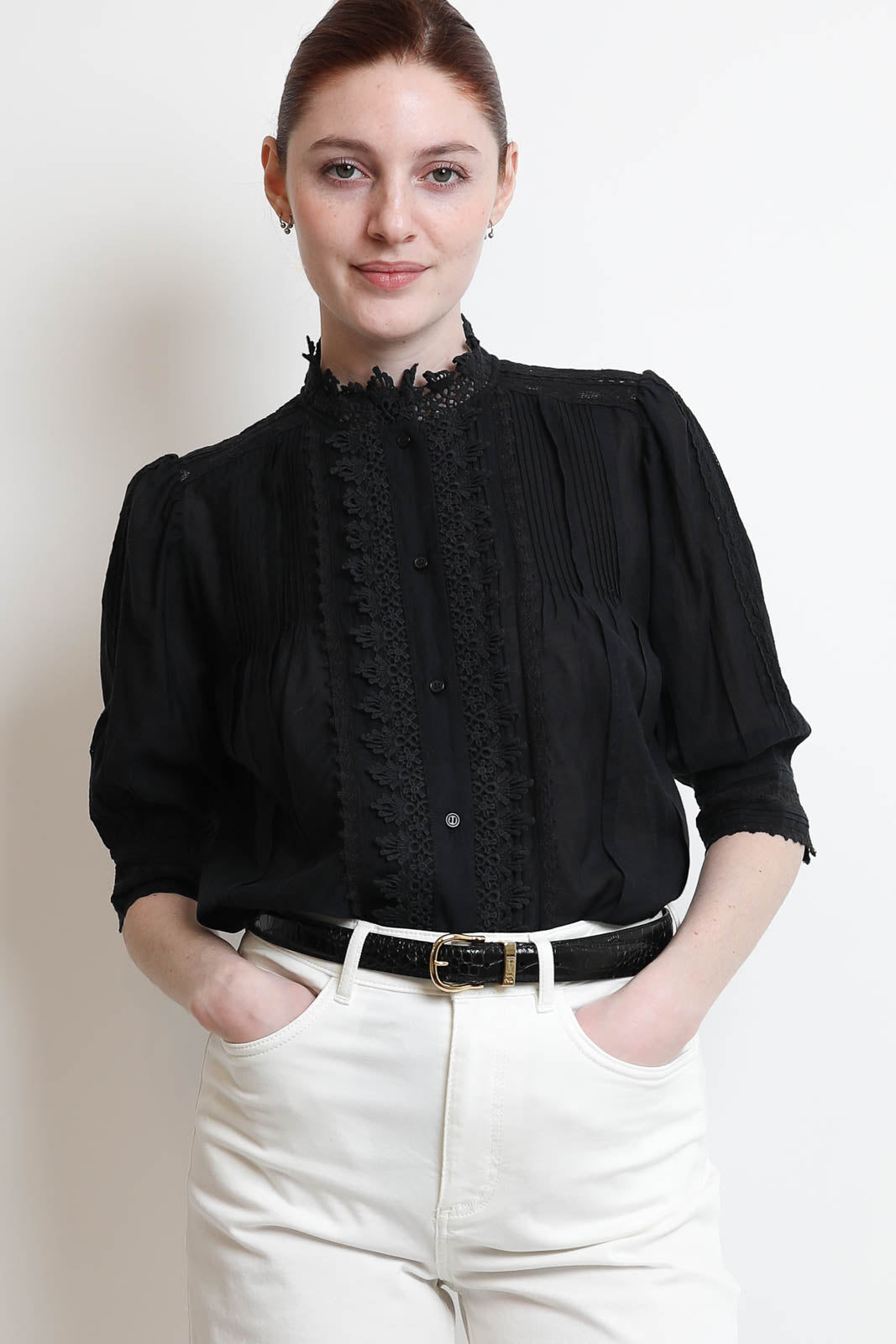 Vanessa Bruno, Bluse Arseneneo in Schwarz