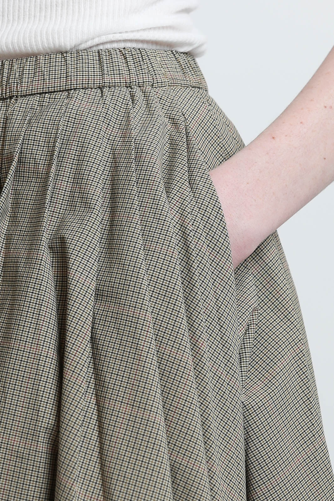 6397, Rock Pull-On Pleated in Plaid