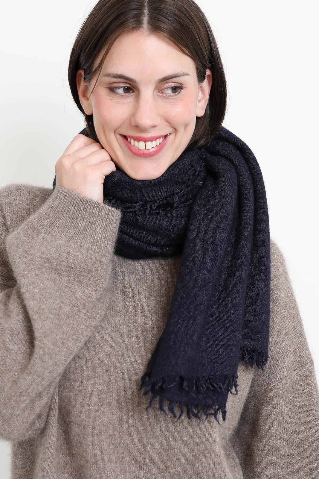 Faliero Sarti, Schal New Chris in Navy