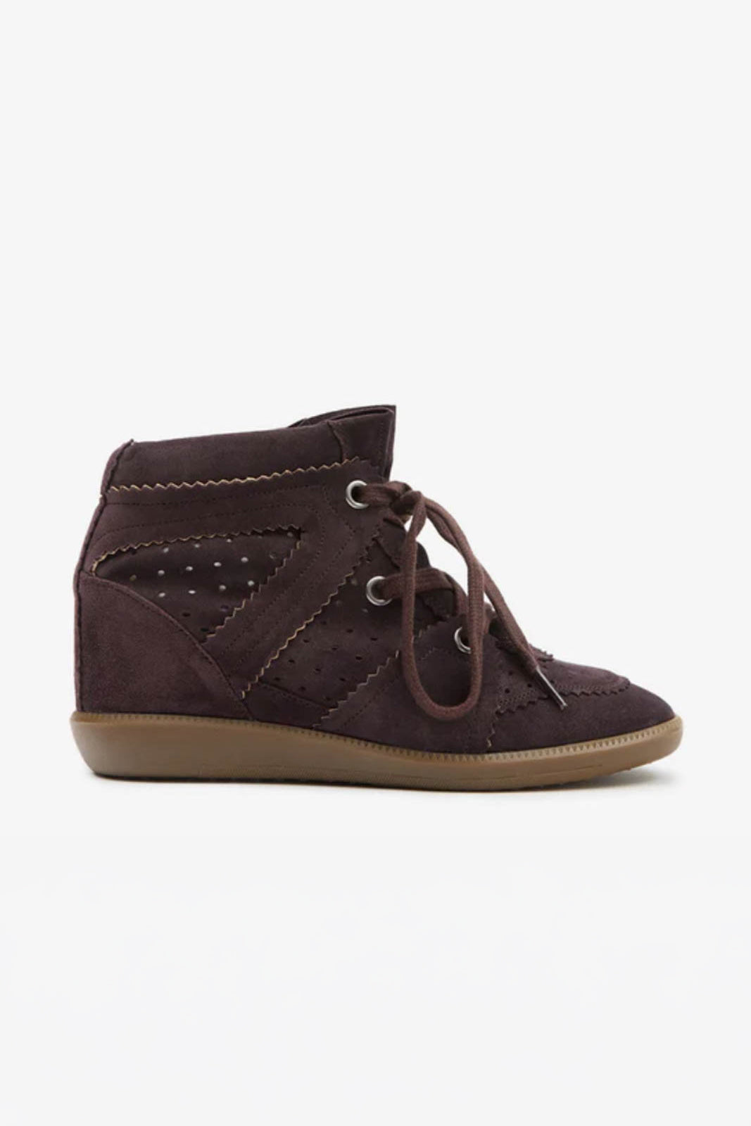 Isabel Marant, Sneakers Bobby in Chocolate