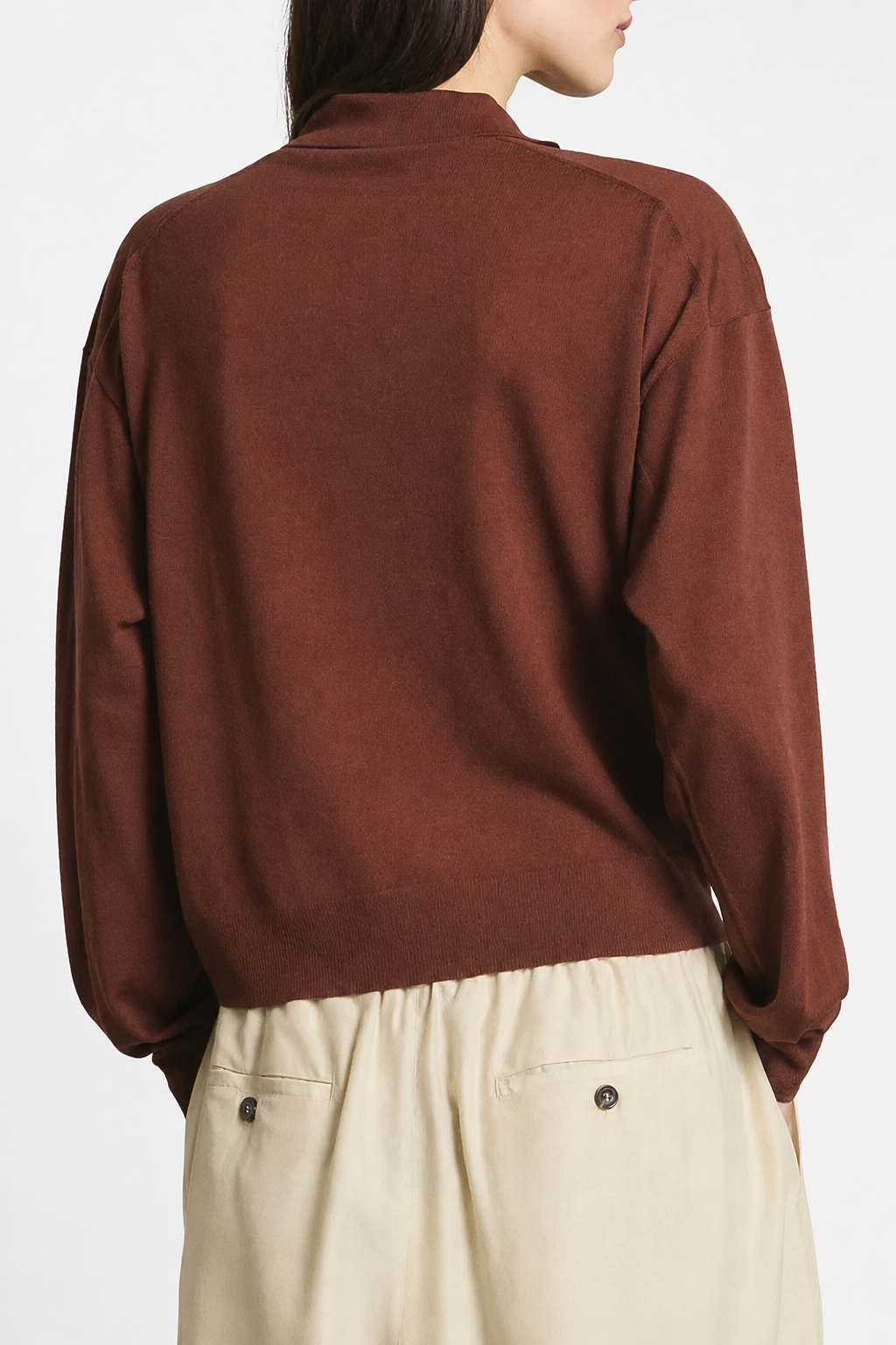 Soeur, Pullover Fleming in Acajou
