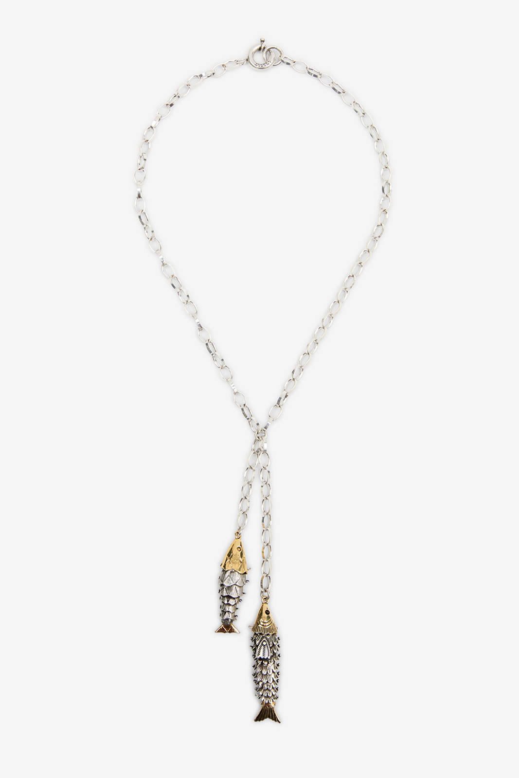 Isabel Marant, Halskette River in Silver/Dore