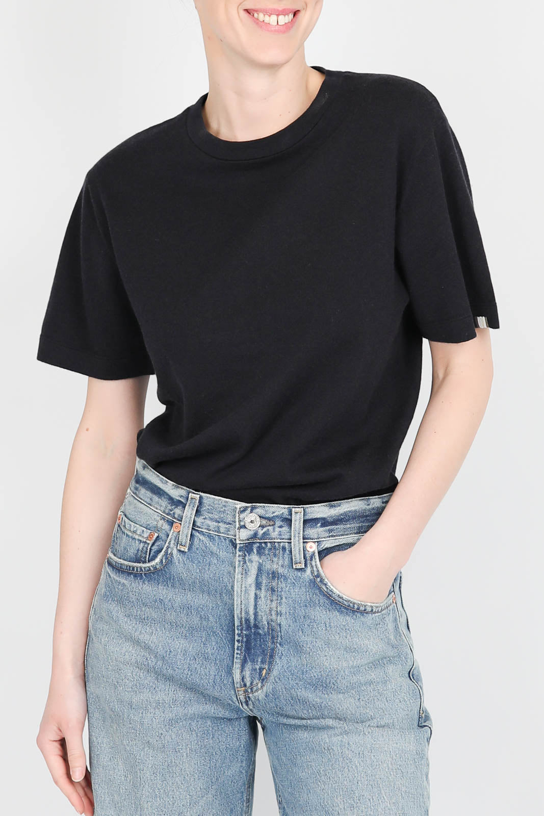 Extreme Cashmere, T-Shirt Cuba in Navy