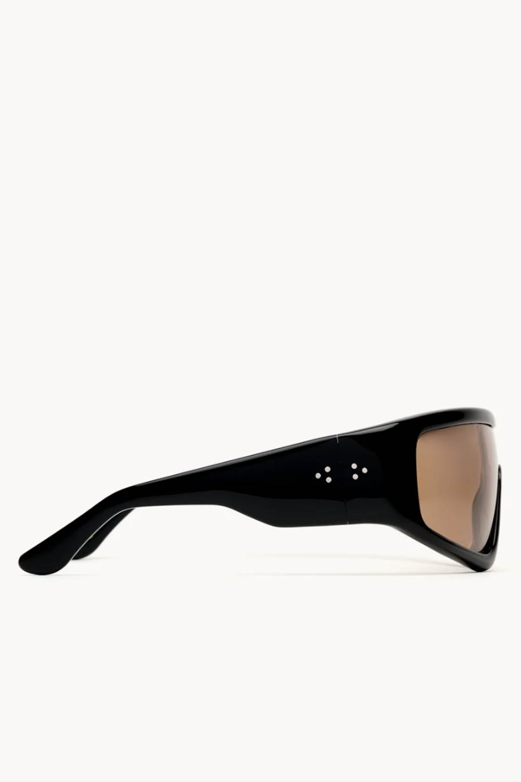 Port Tanger, Sonnenbrille Noor in Black/Olive Lens