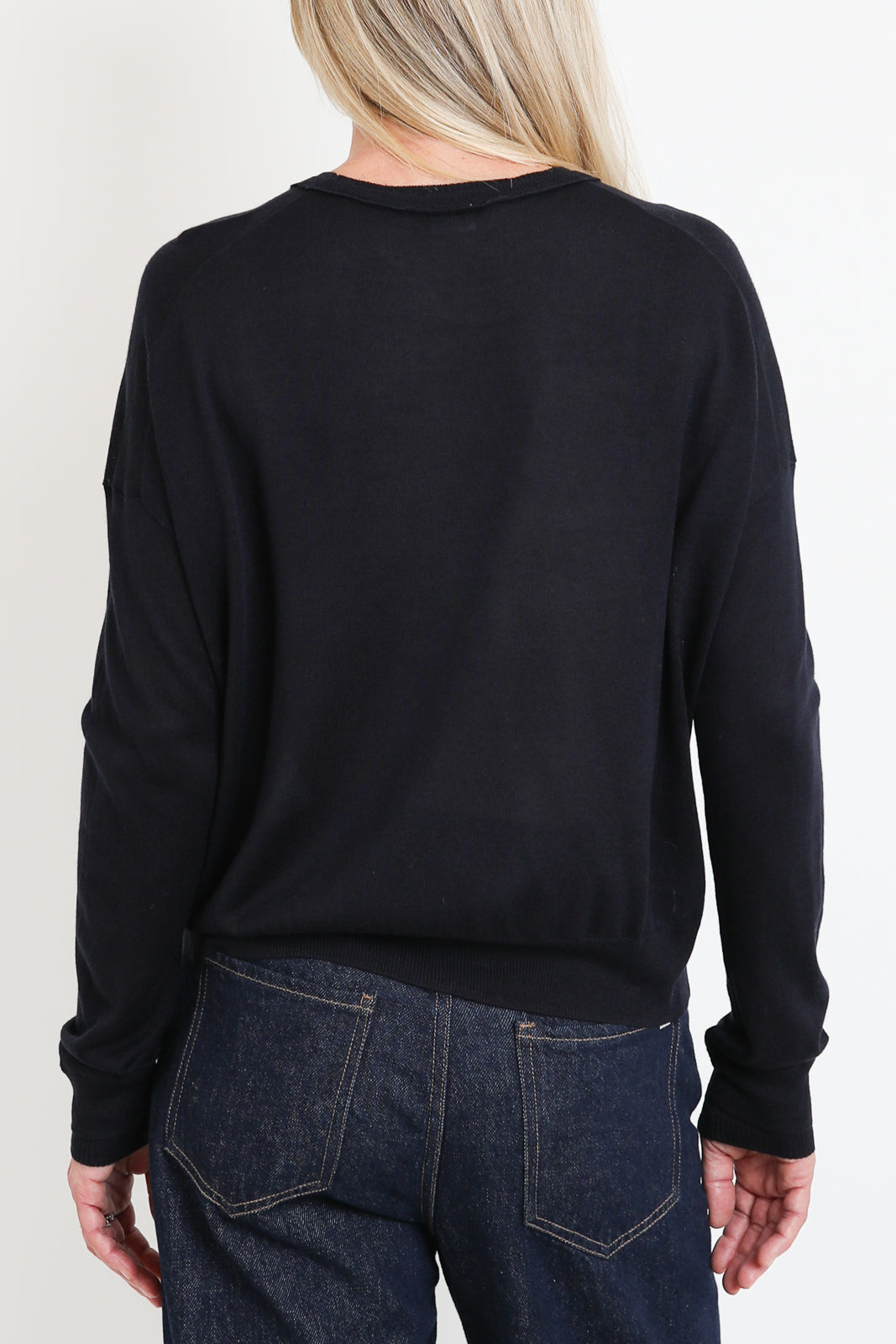 C. T. Plage, Pullover Round in Navy