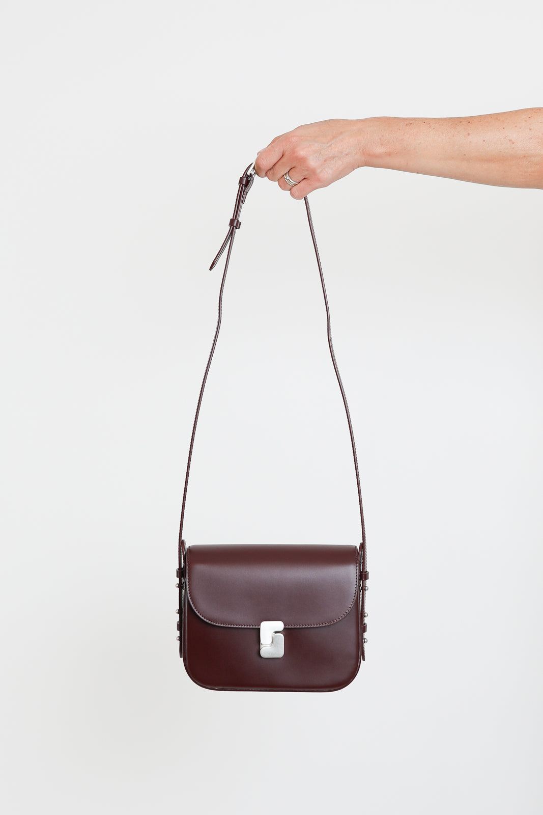 Soeur, Tasche Bellissima Mini in Bordeaux