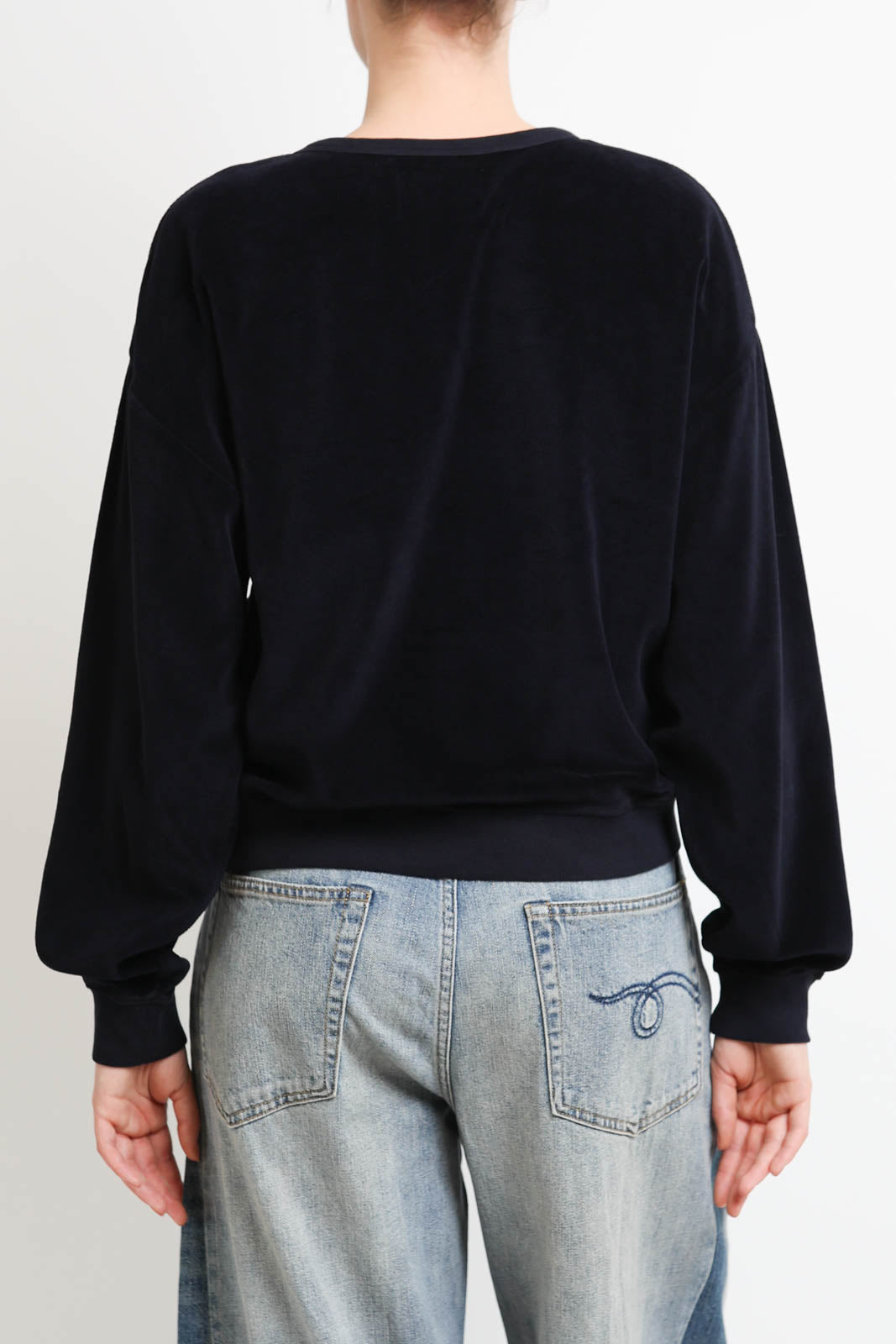 Citizens of Humanity, Pullover Vintage Crew in Notte