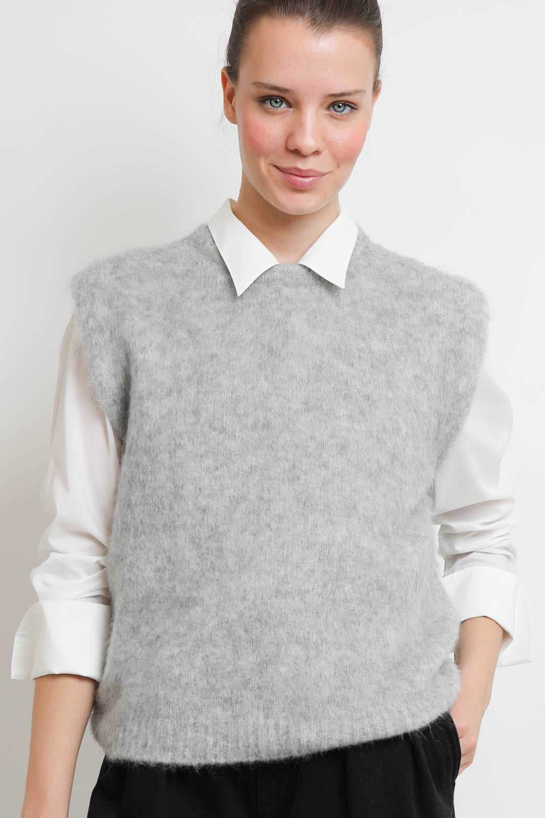 Forte-Forte, Veste Baby Suri in Pearl