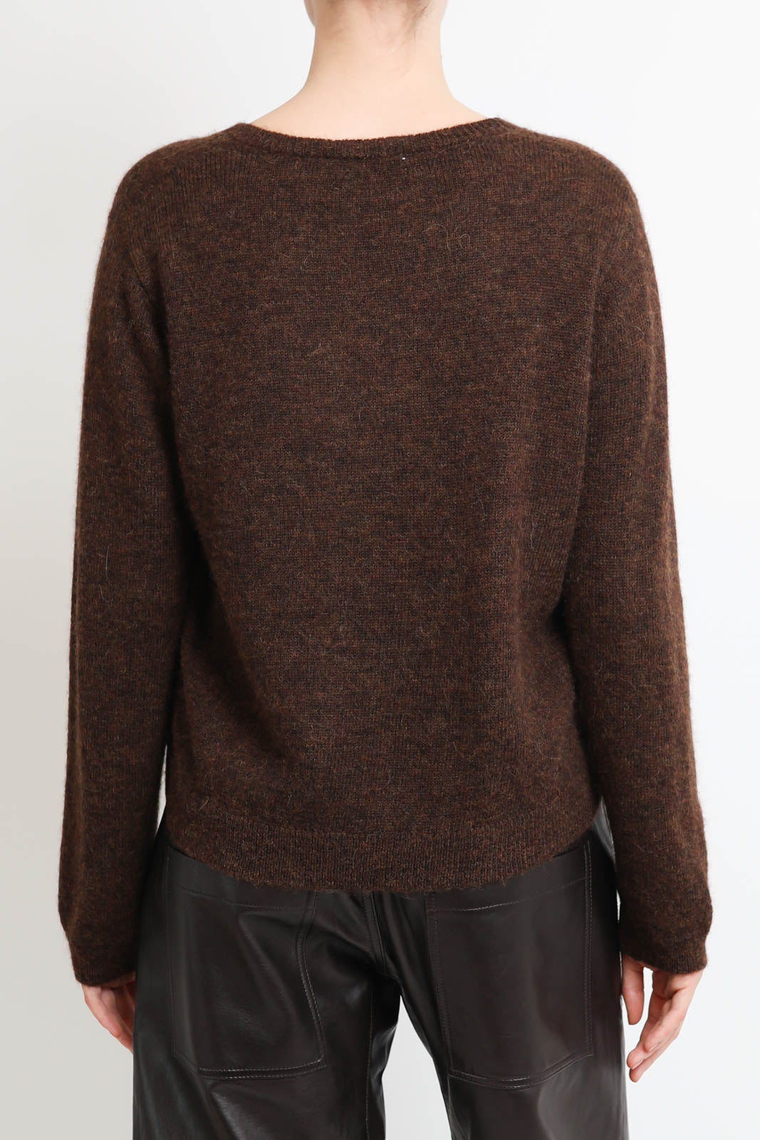 Vestibule, Pullover Crewneck in Havana