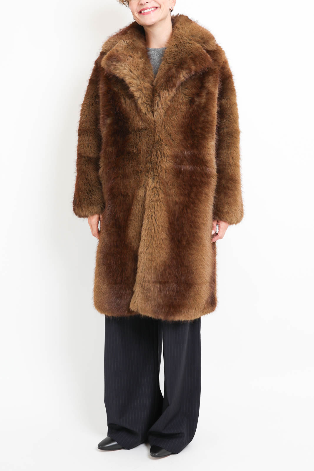 Apparis, Mantel Steffi in Mink