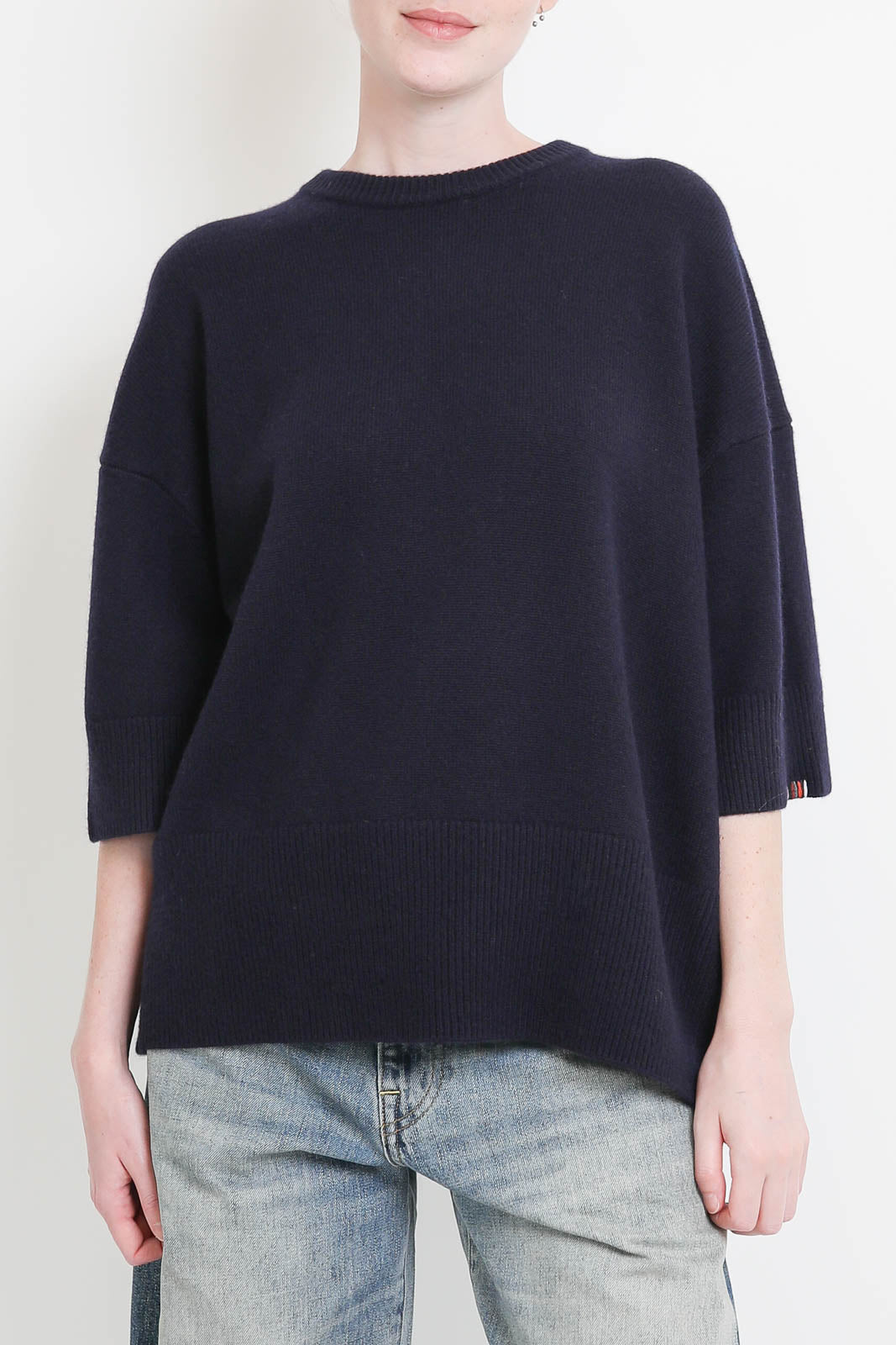 Extreme Cashmere, Pullover Sassie in Navy