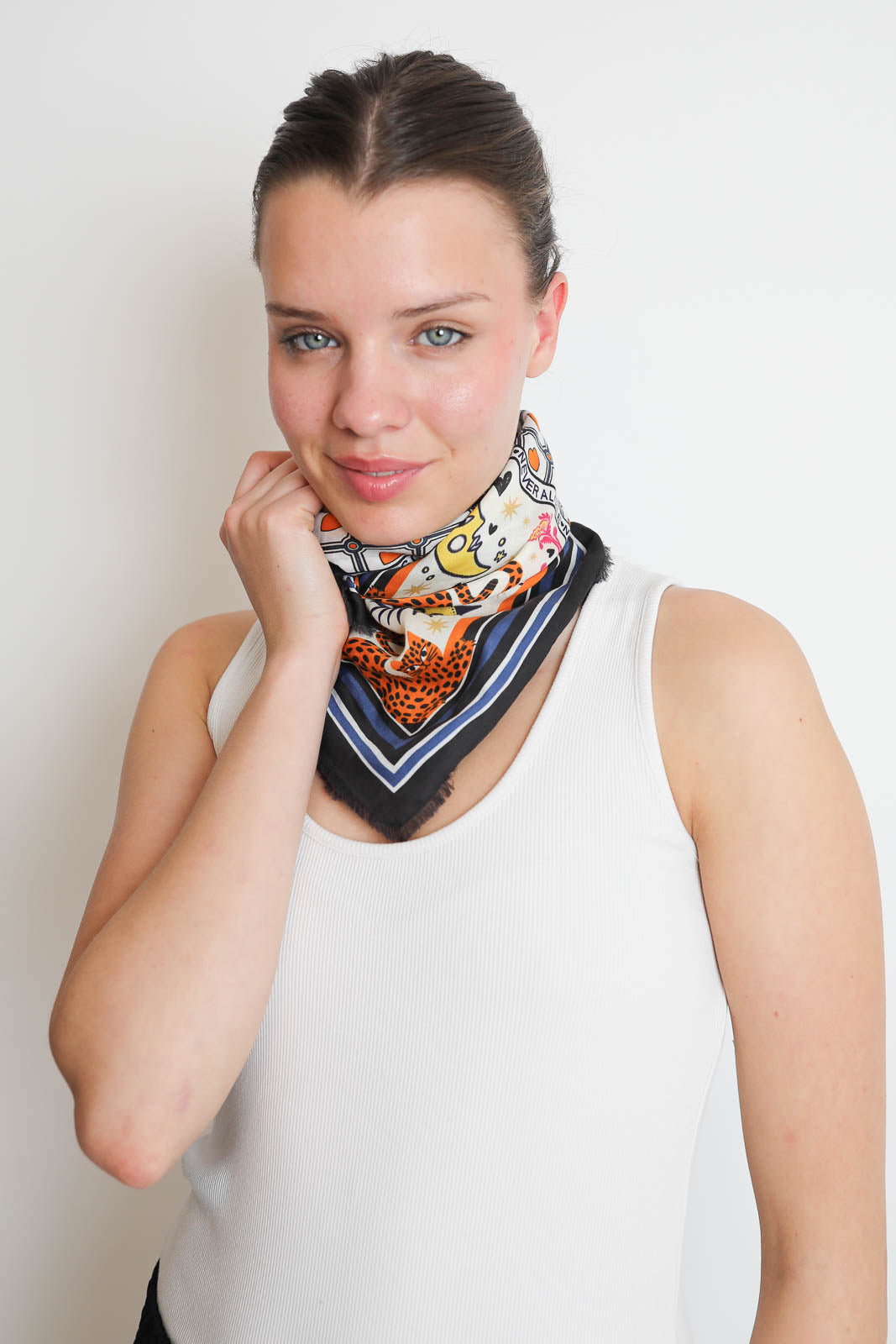 Faliero Sarti, Schal Vivere in Orange